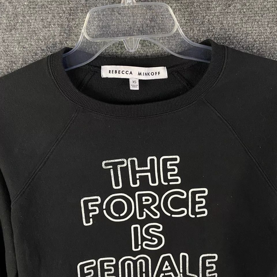 Rebecca Minkoff Rebecca Minkoff Sweatshirt Women's XS Pullover Cotton Blend Size XS / US 0-2 / IT 36-38 - 2 Thumbnail
