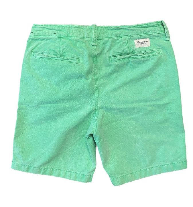 Abercrombie & Fitch × Vintage Vintage Ambercrombi and Fitch Fluorescent Green Jean Shorts Size US 32 / EU 48 - 6 Thumbnail
