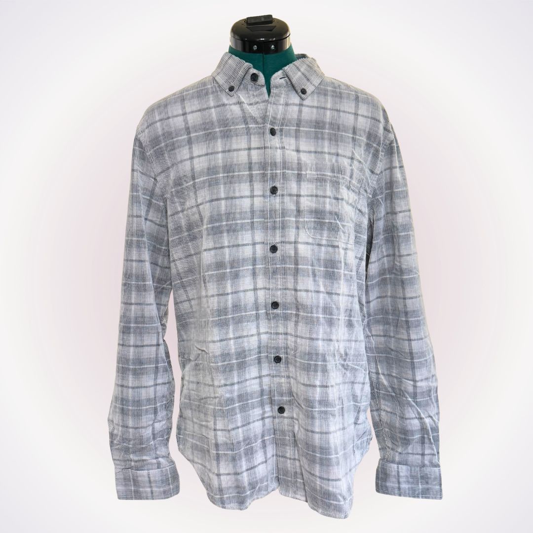 Other Legacy Copper & Oak Gray Plaid Button-Up Shirt | Sz M Size US M / EU 48-50 / 2 - 1 Thumbnail