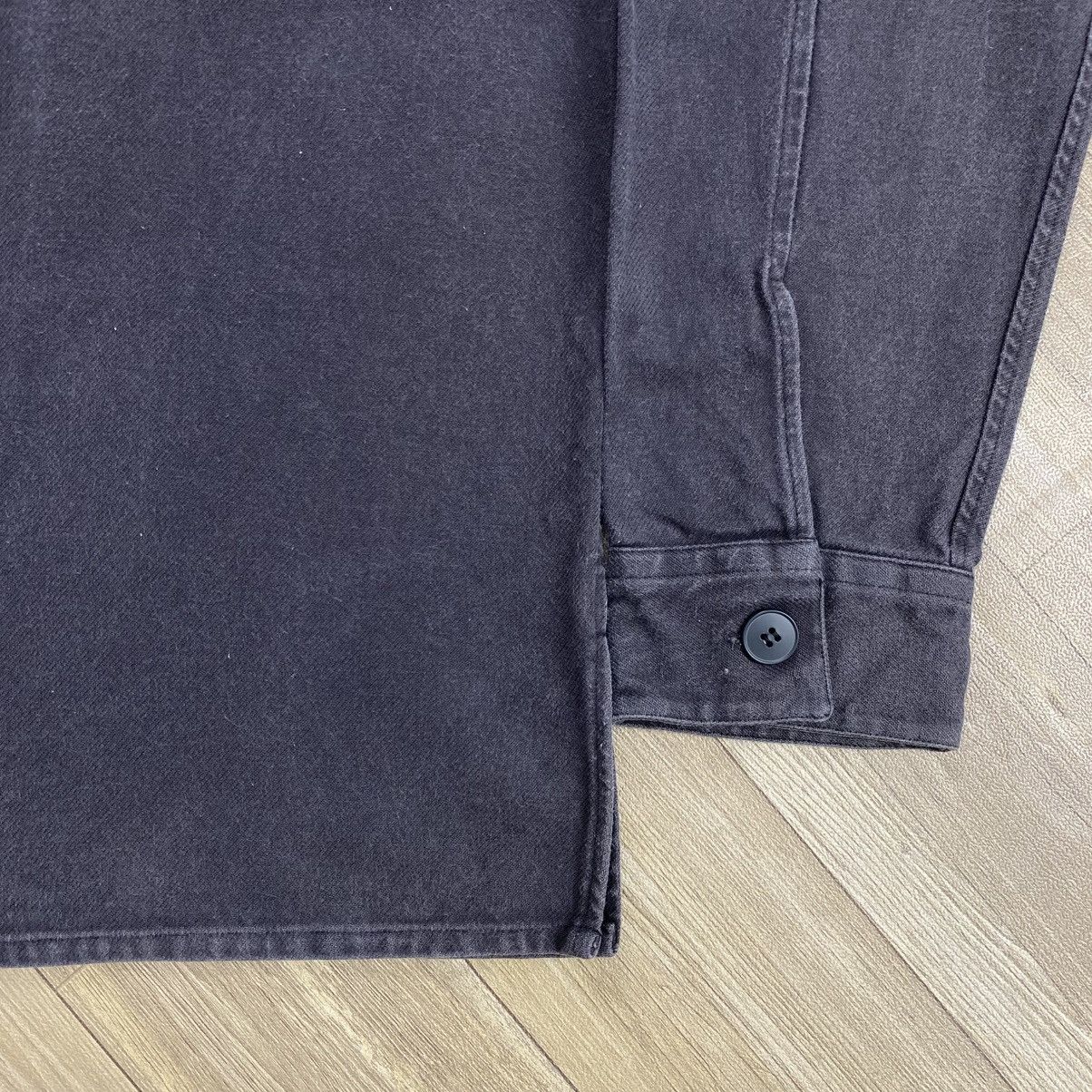 agnes b. Vintage Agnes B. Paris Military 107 Black Style Shirt Size US M / EU 48-50 / 2 - 9 Thumbnail