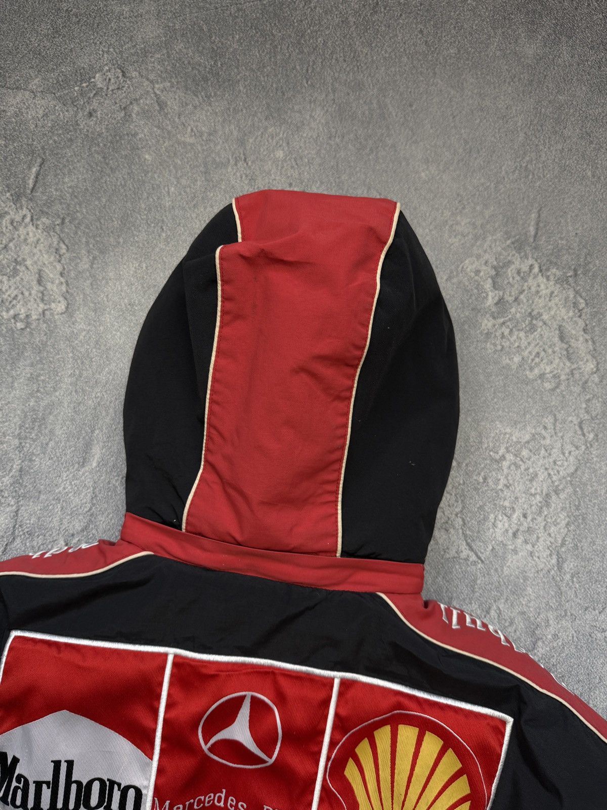 Marlboro 🟤 Crazy Mercedes Marlboro Racing Vintage Jacket🟤 Size US M / EU 48-50 / 2 - 13 Thumbnail