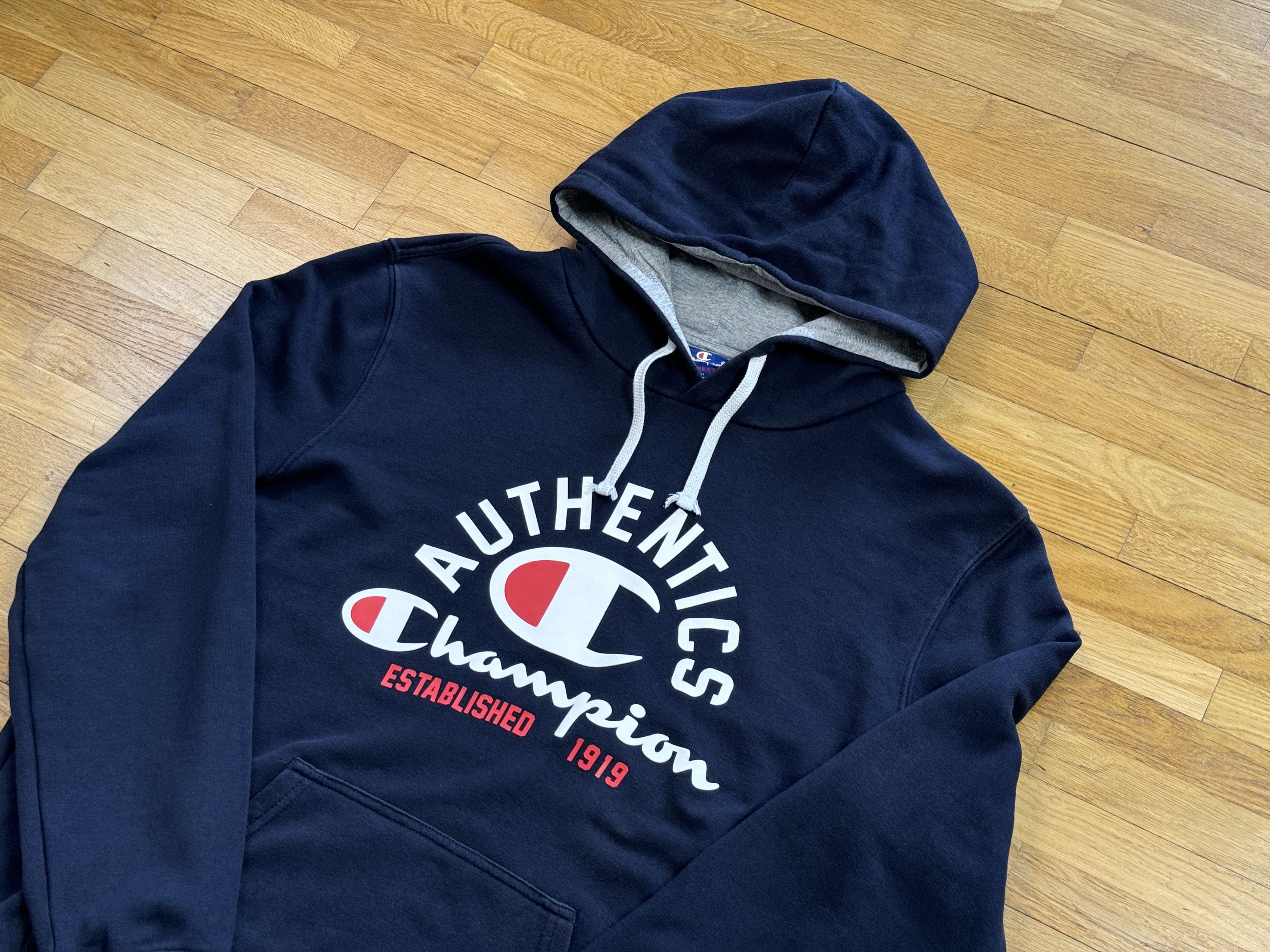 Champion Dark blue hoodie CHAMPION Size US L / EU 52-54 / 3 - 3 Thumbnail