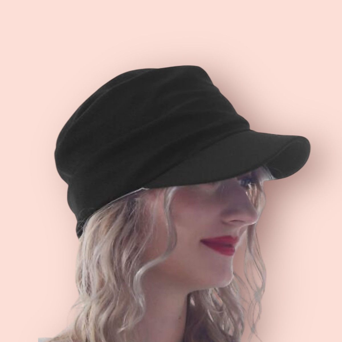 Japanese Brand WEGO JAPAN PLEATED WOMEN CABBIE NEWSBOY HAT Size ONE SIZE - 15 Thumbnail