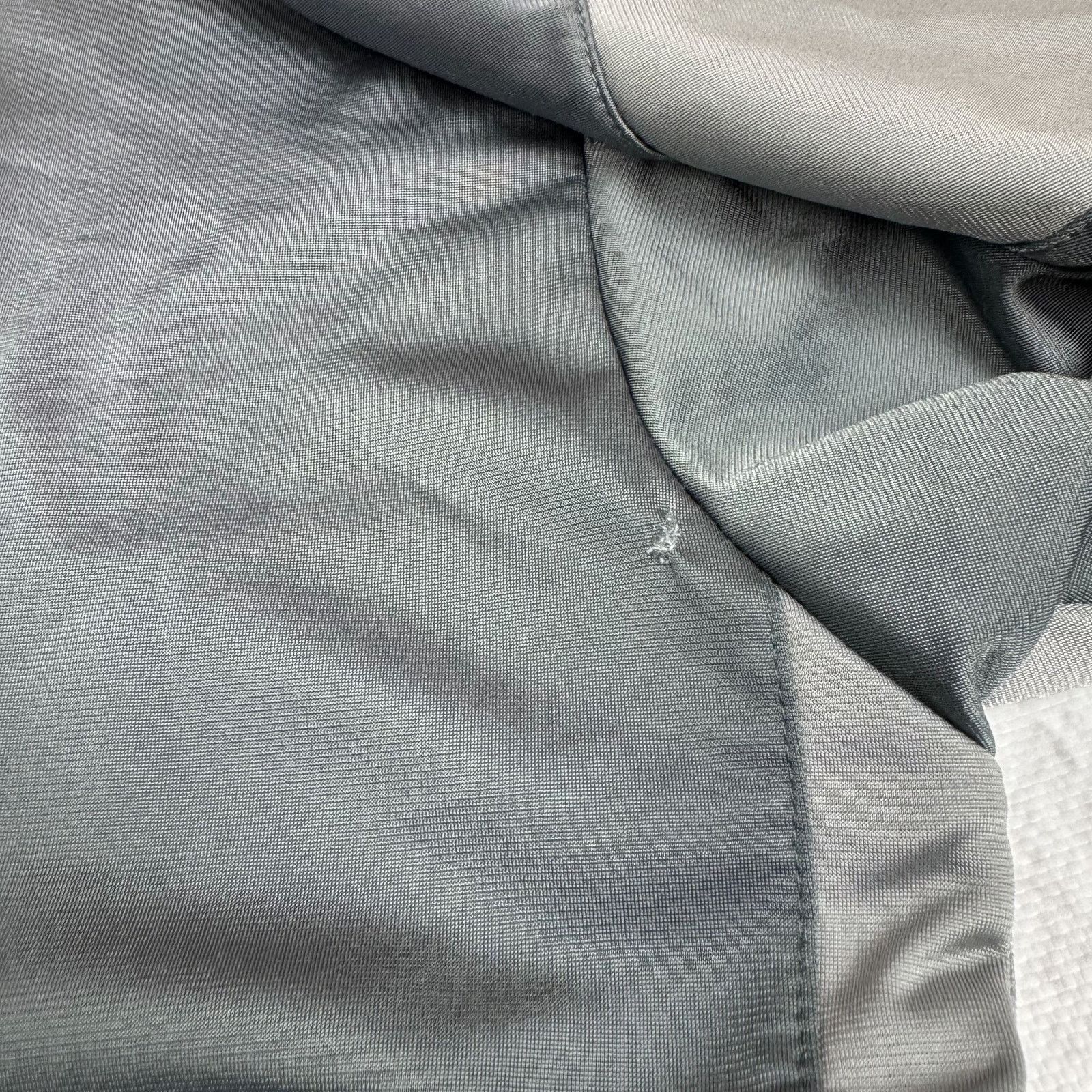 Nike Nike Men's Gray White Swoosh Spellout Full Zip Track Jacket Size US XL / EU 56 / 4 - 7 Thumbnail