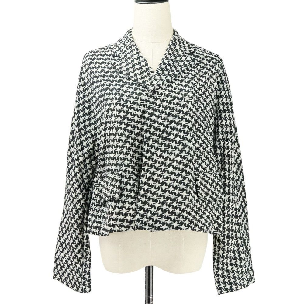 Other Other Comme des Garcons Houndstooth Wool Cropped Jacket Others Outerwear RM-J018 DUTY FREE for USA Size ONE SIZE - 1 Thumbnail