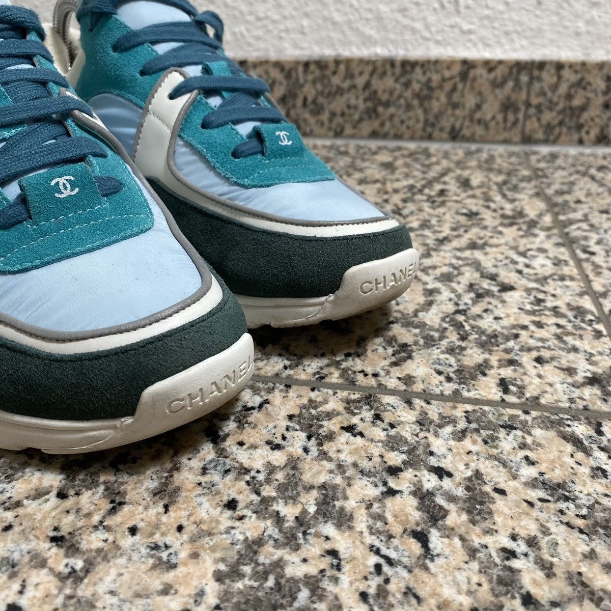 Chanel Chanel Sneakers Suede Nylon Reflective (2019) Size US 6.5 / EU 39-40 - 9 Thumbnail