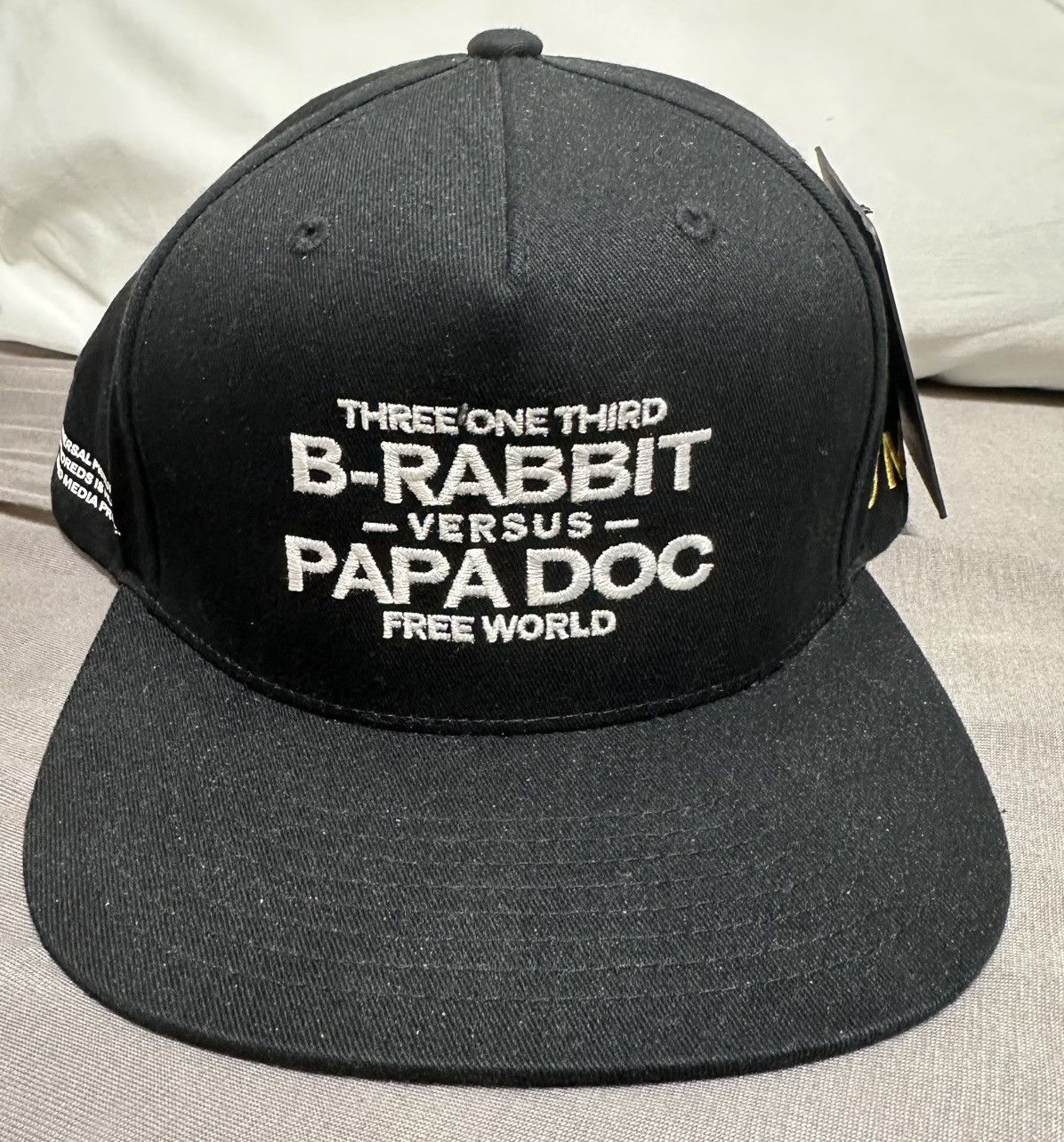 The Hundreds The Hundreds x 8 Mile Snapback Hat B-Rabbit Papa Doc OS NWT Size ONE SIZE - 1 Thumbnail