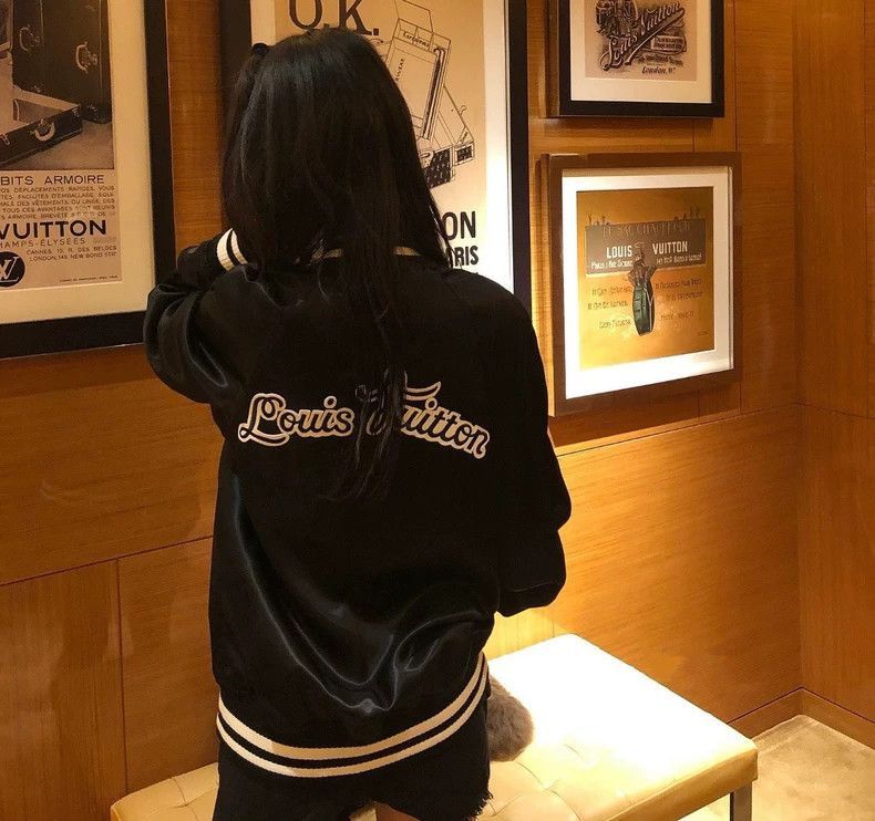 Louis Vuitton Louis Vuitton Blue Embroidered Baseball Jacket-2506 Size US L / EU 52-54 / 3 - 8 Thumbnail
