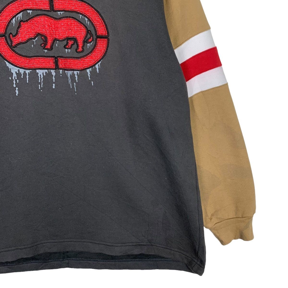 Ecko Unltd. Ecko Unltd. Big Logo Colorblock Pullover Sweater #0206-C10 Size US M / EU 48-50 / 2 - 4 Thumbnail