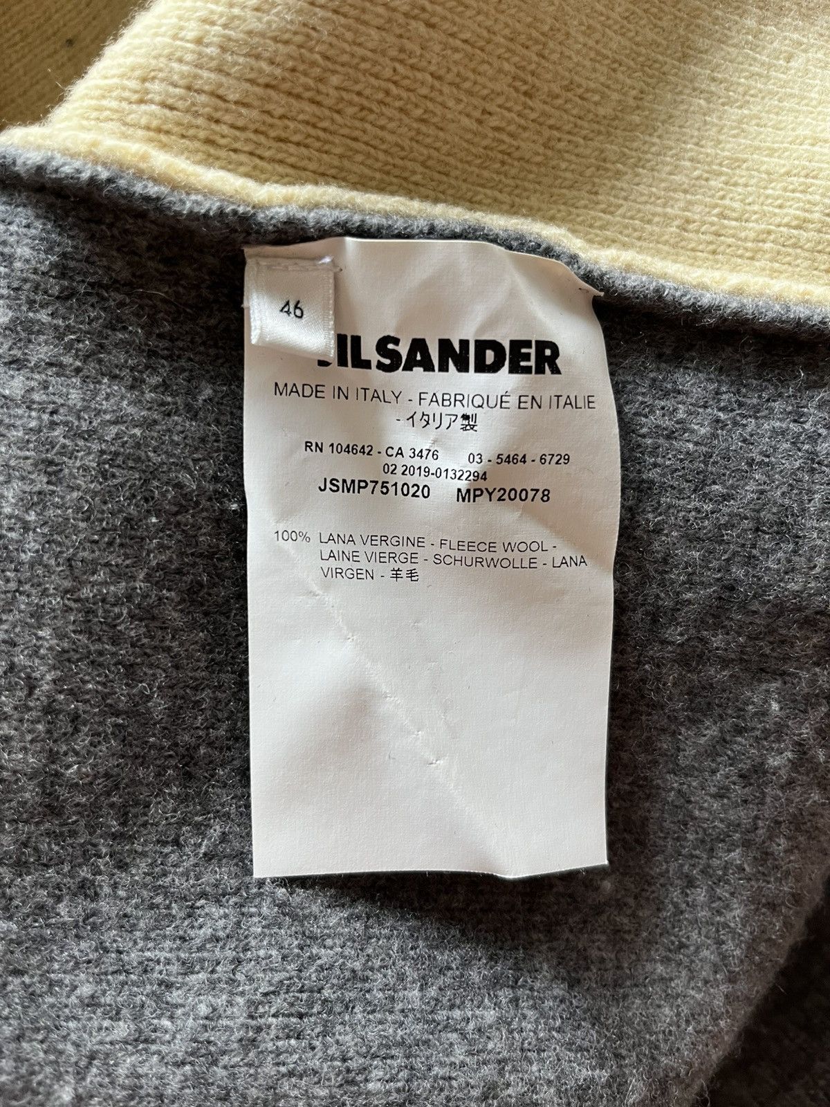 Jil Sander Jil Sander Mix Media Black oversize sweater Size US S / EU 44-46 / 1 - 5 Thumbnail