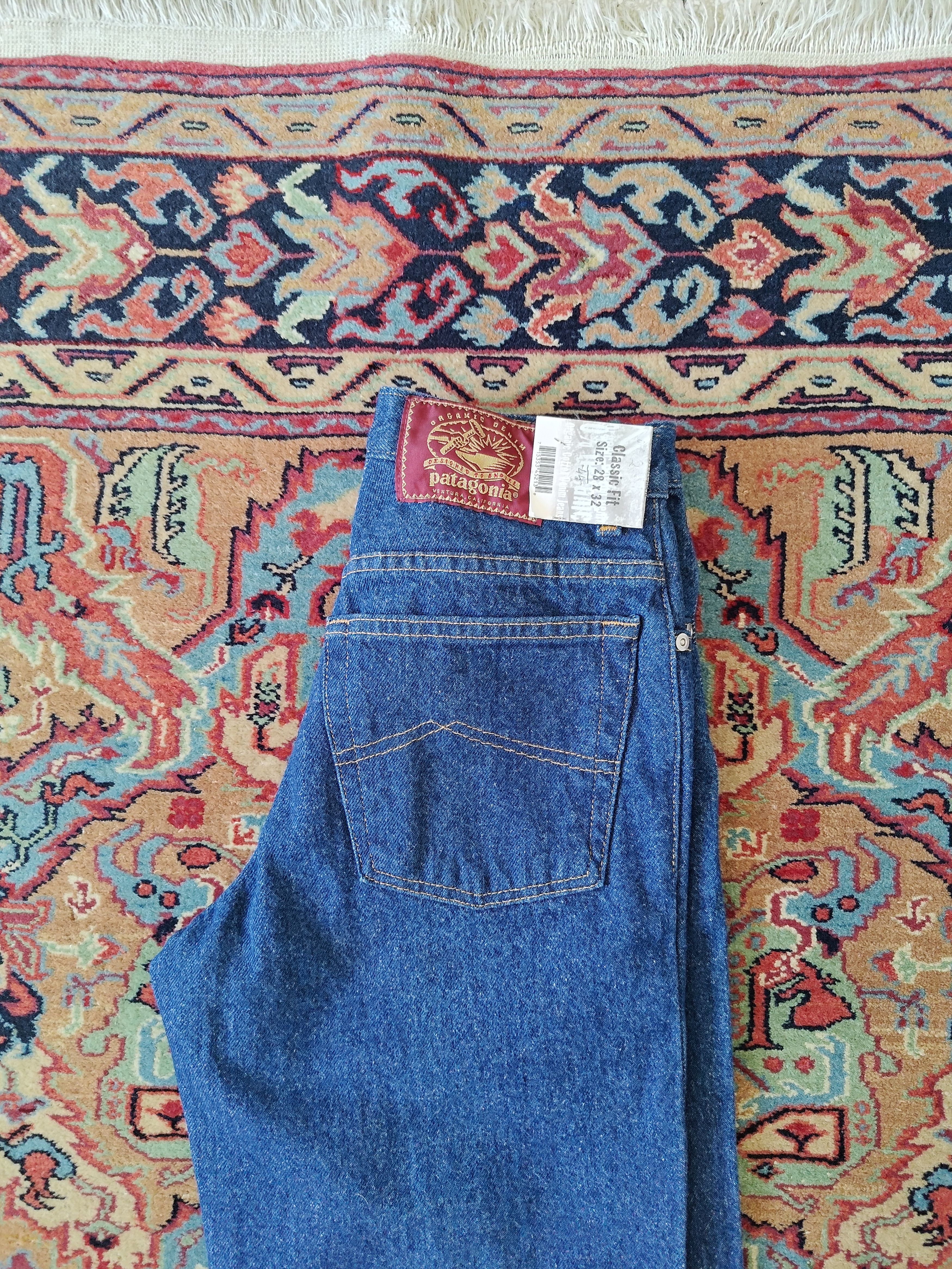 Patagonia Patagonia Organic Denim Jeans – 90s Vintage – Made in USA Size 28" / US 6 / IT 42 - 11 Thumbnail