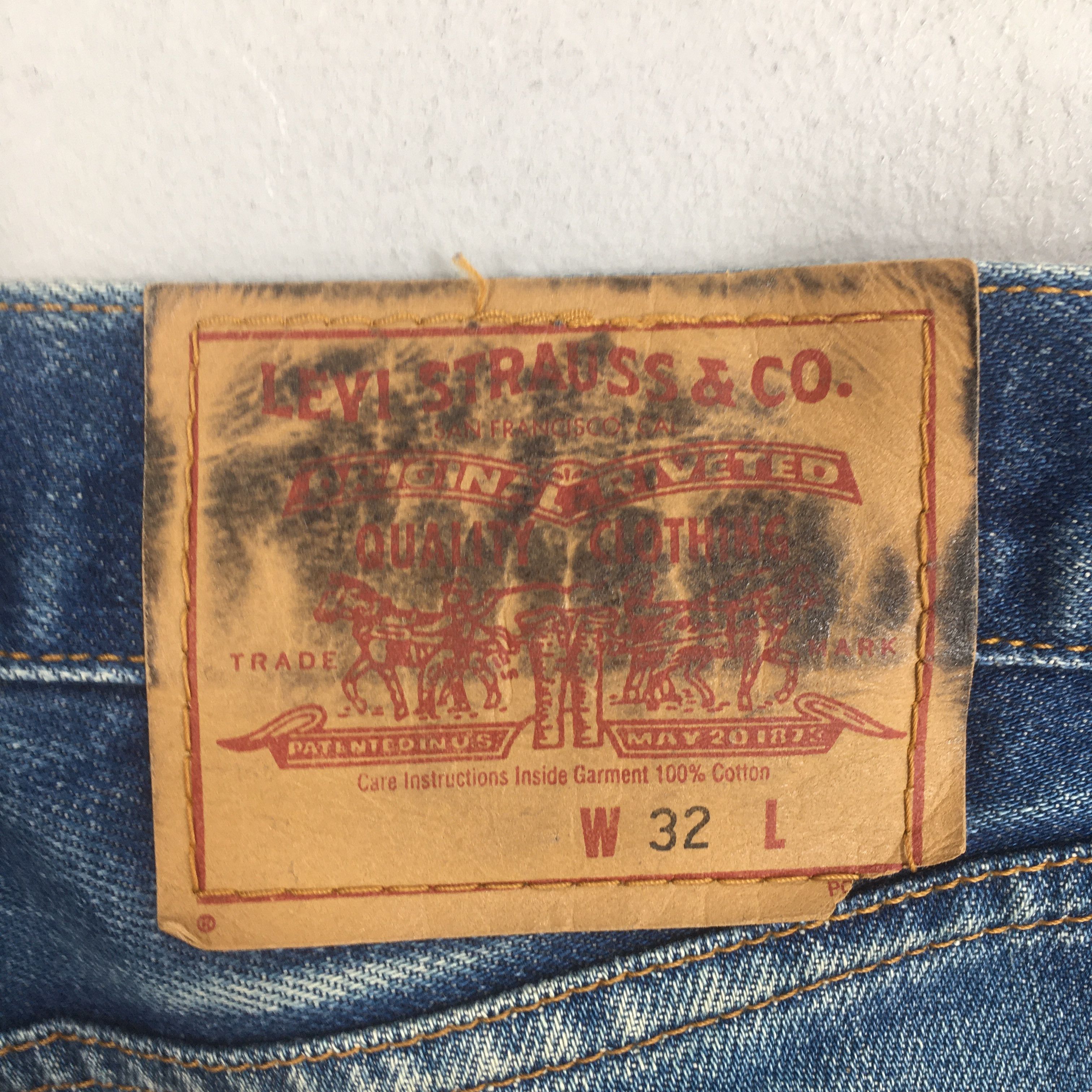Levi's Size 32x29 Vintage 90s Levis 505 Blue Stonewash Jeans S1963 Size US 32 / EU 48 - 12 Thumbnail