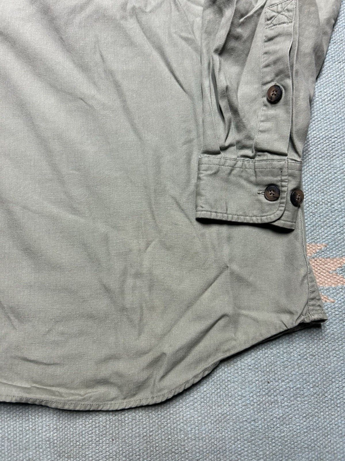 Duluth Trading Company Duluth trading button shirt cotton canvas work men’s XL tall Size US XL / EU 56 / 4 - 4 Thumbnail