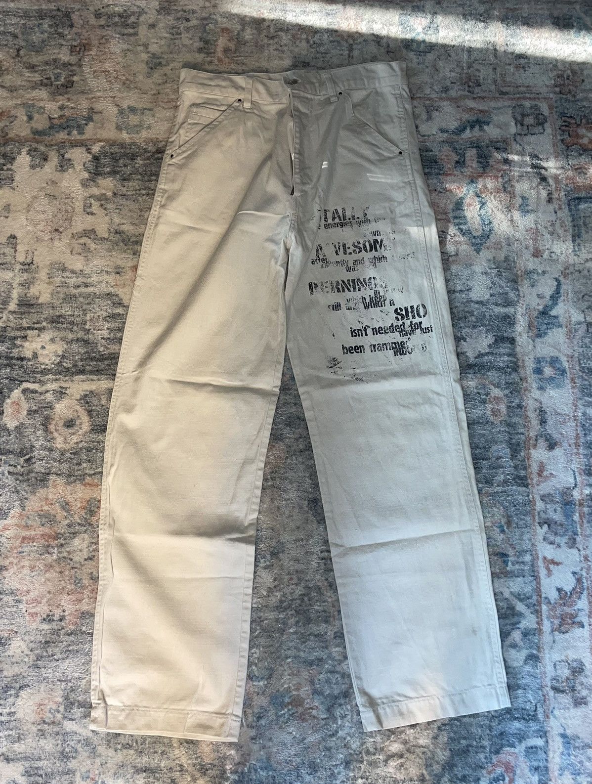 Japanese Brand Vintage Japanese Graphic Denim Size US 29 - 1 Thumbnail