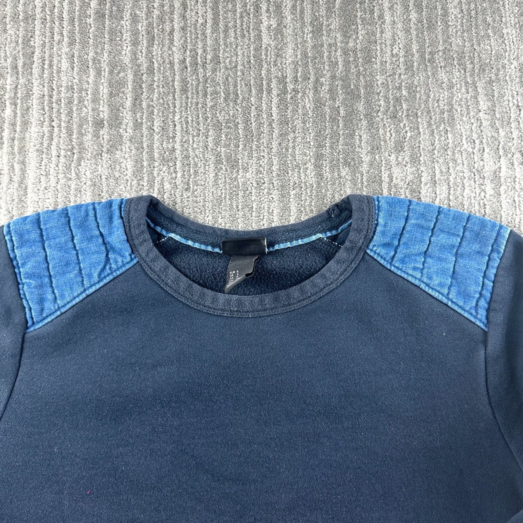 H&M H&M Sweater Adult Small Blue Fleece Pullover Crewneck Casual Mens Size US S / EU 44-46 / 1 - 3 Thumbnail