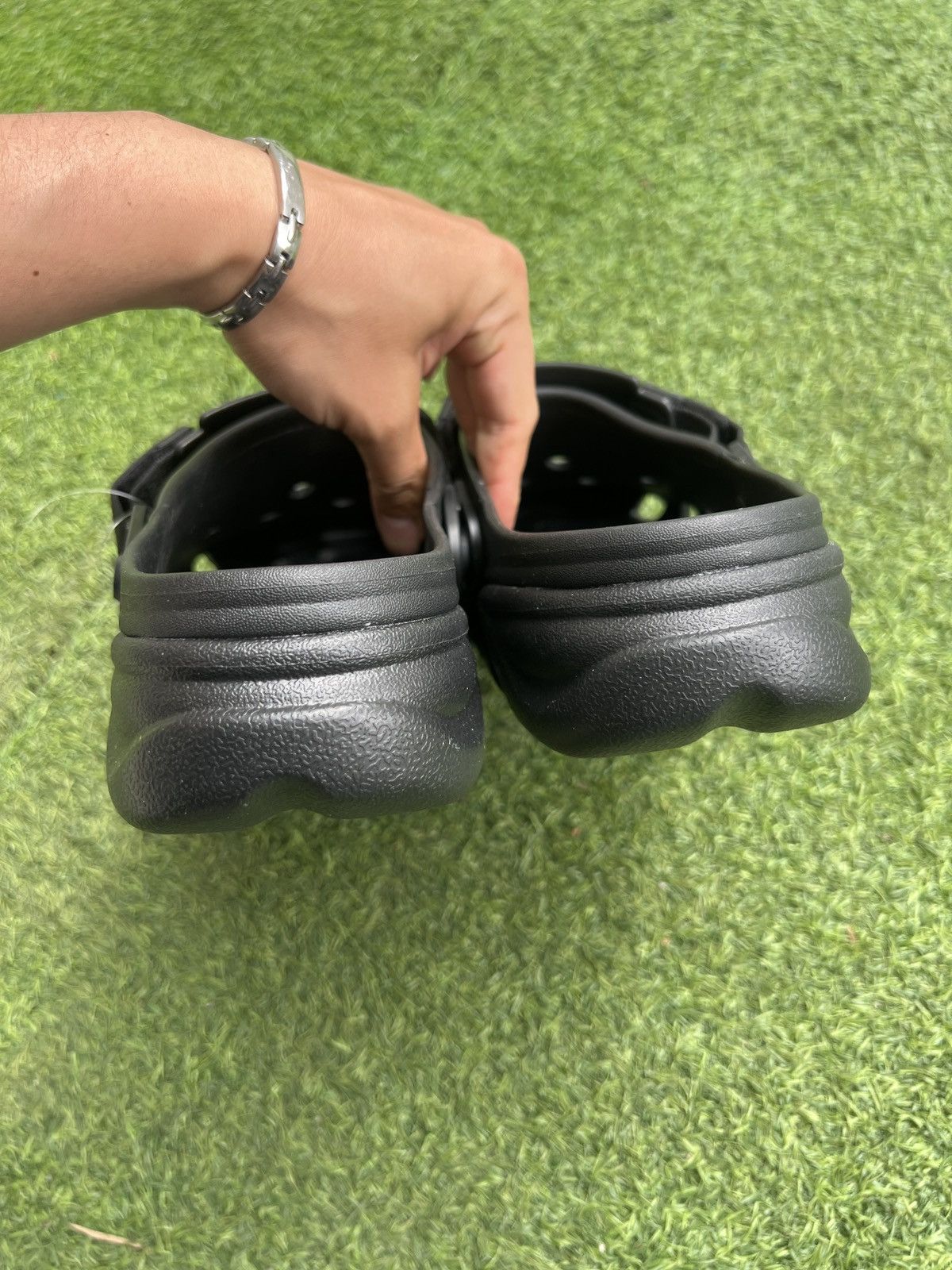 Crocs Crocs Duet Max II Clog Black 208776-100 Size US 11 / EU 44 - 4 Thumbnail