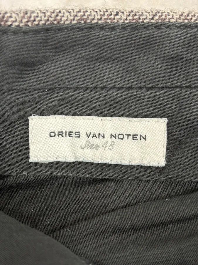 Dries Van Noten Dries Van Noten Grey Classy Wool Mozaic Pants Size US 30 / EU 46 - 9 Thumbnail