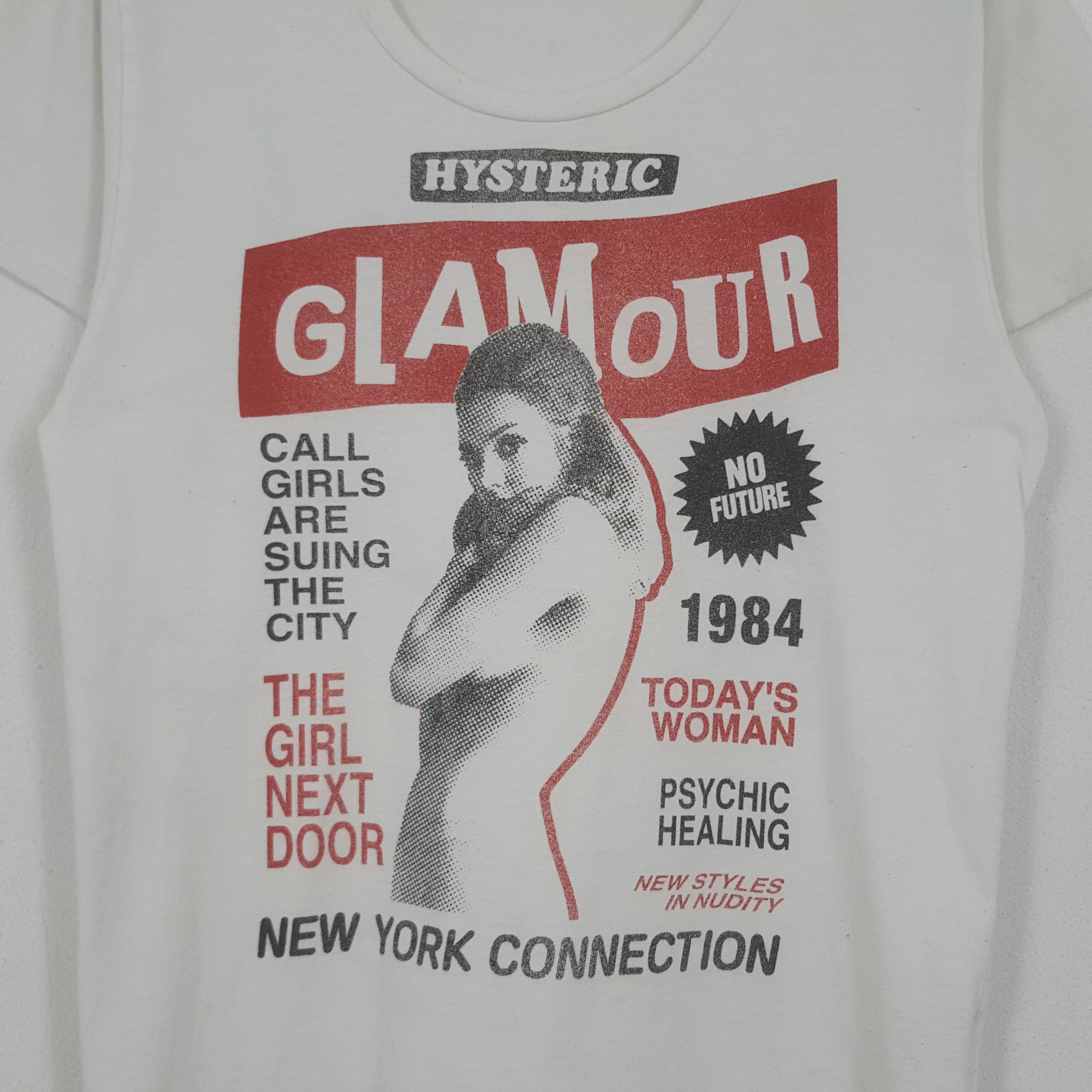 Hysteric Glamour Vintage Hysteric Glamour Japanese Brand Tshirt Size US M / EU 48-50 / 2 - 2 Thumbnail