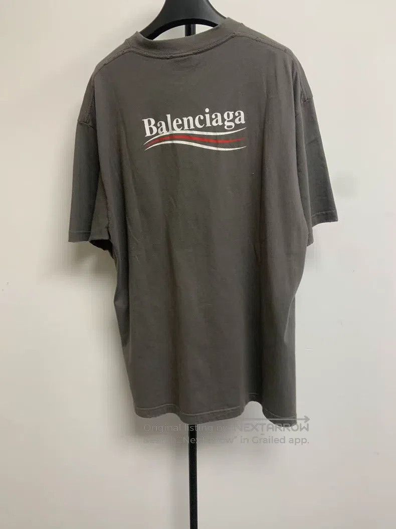 Balenciaga Balenciaga Straight Collar Short Sleeve T-Shirt with Print Size US S / EU 44-46 / 1 - 2 Thumbnail