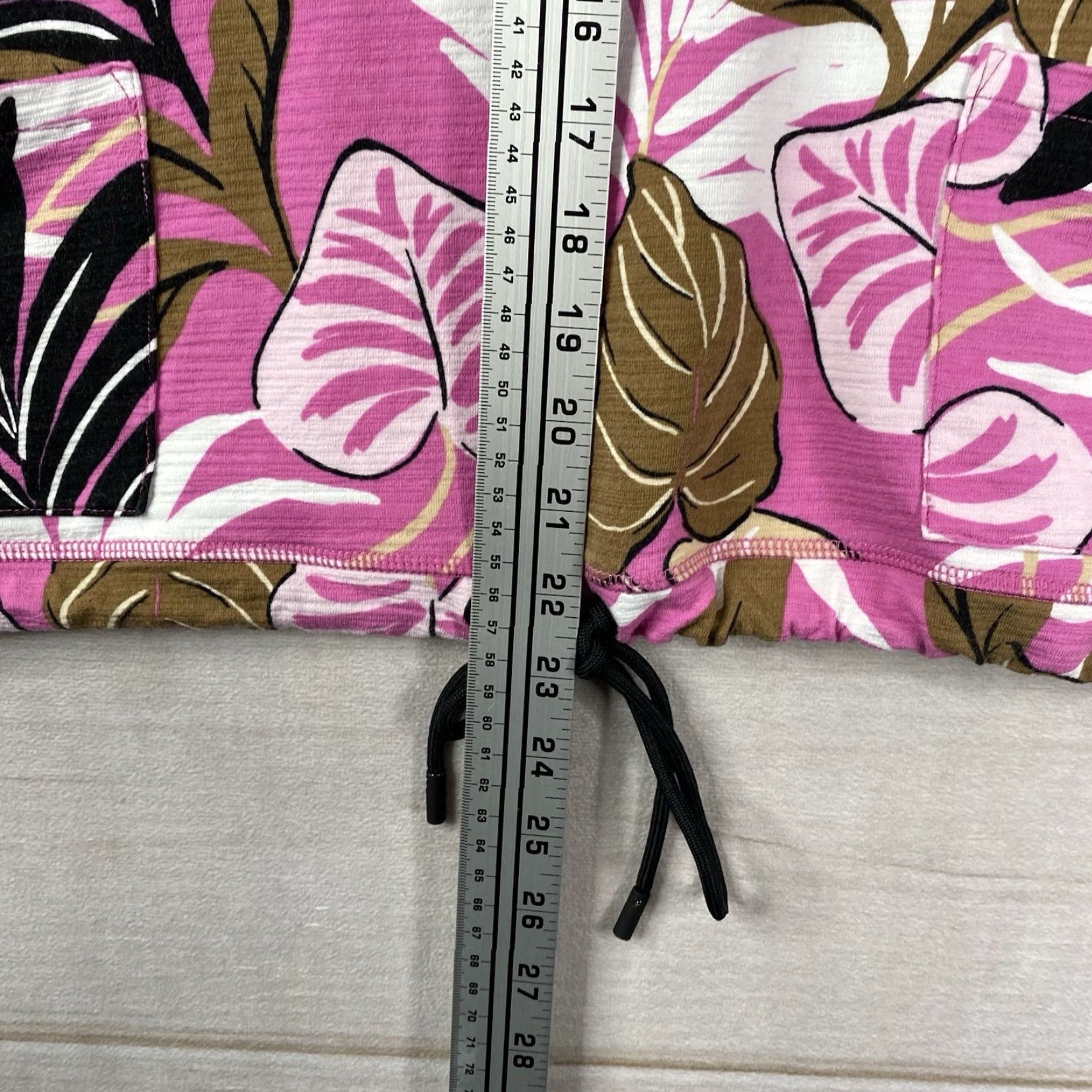 Talbots Talbots Jacket Womens L 1/4 Zip Pullover Active Pink Floral UPF 50+ Sweater Shirt Running & Jogging Womens Size L / US 10 / IT 46 - 5 Thumbnail