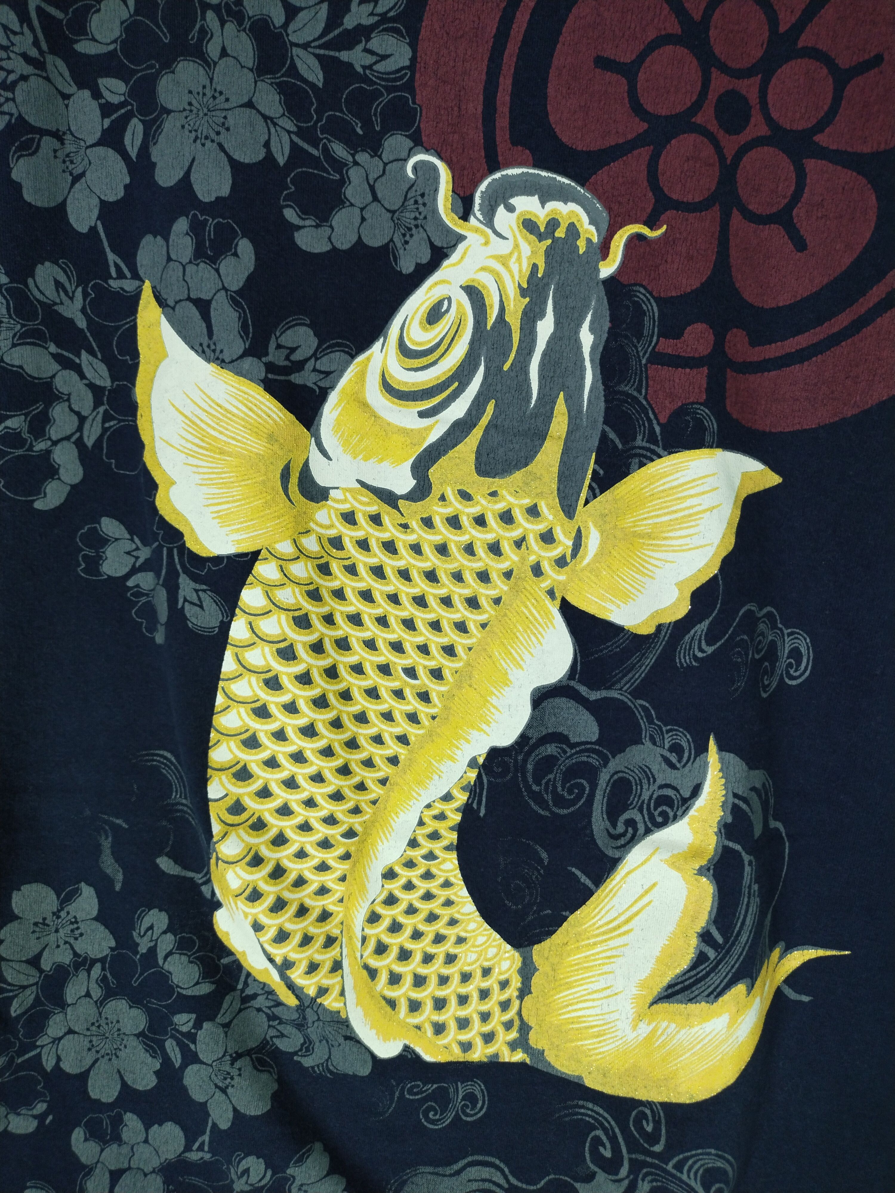 Bullet Noise Vintage Bullet Noise Sukajan Fish Shirt Tee Size US M / EU 48-50 / 2 - 2 Thumbnail