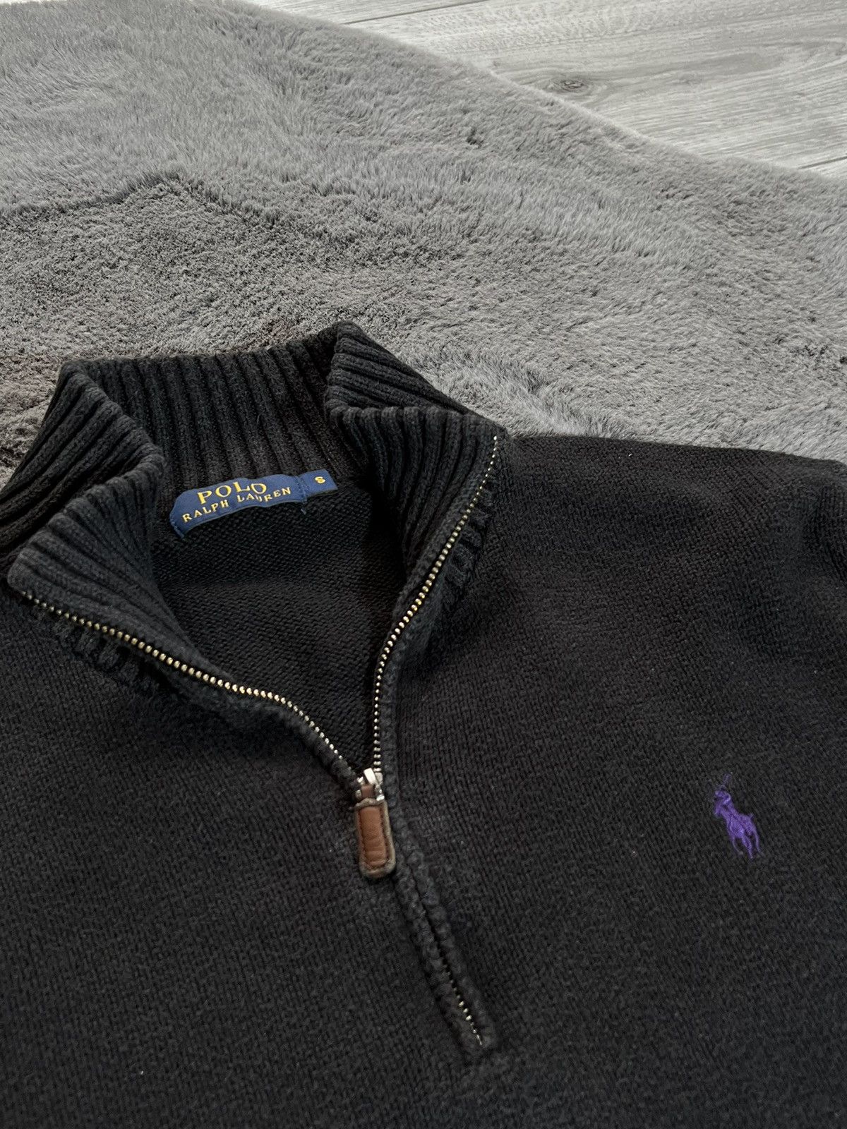 Polo Ralph Lauren × Vintage Vintage Y2k Polo Ralph Lauren 1/4 Zip Sweater Knitwear Size US S / EU 44-46 / 1 - 4 Thumbnail