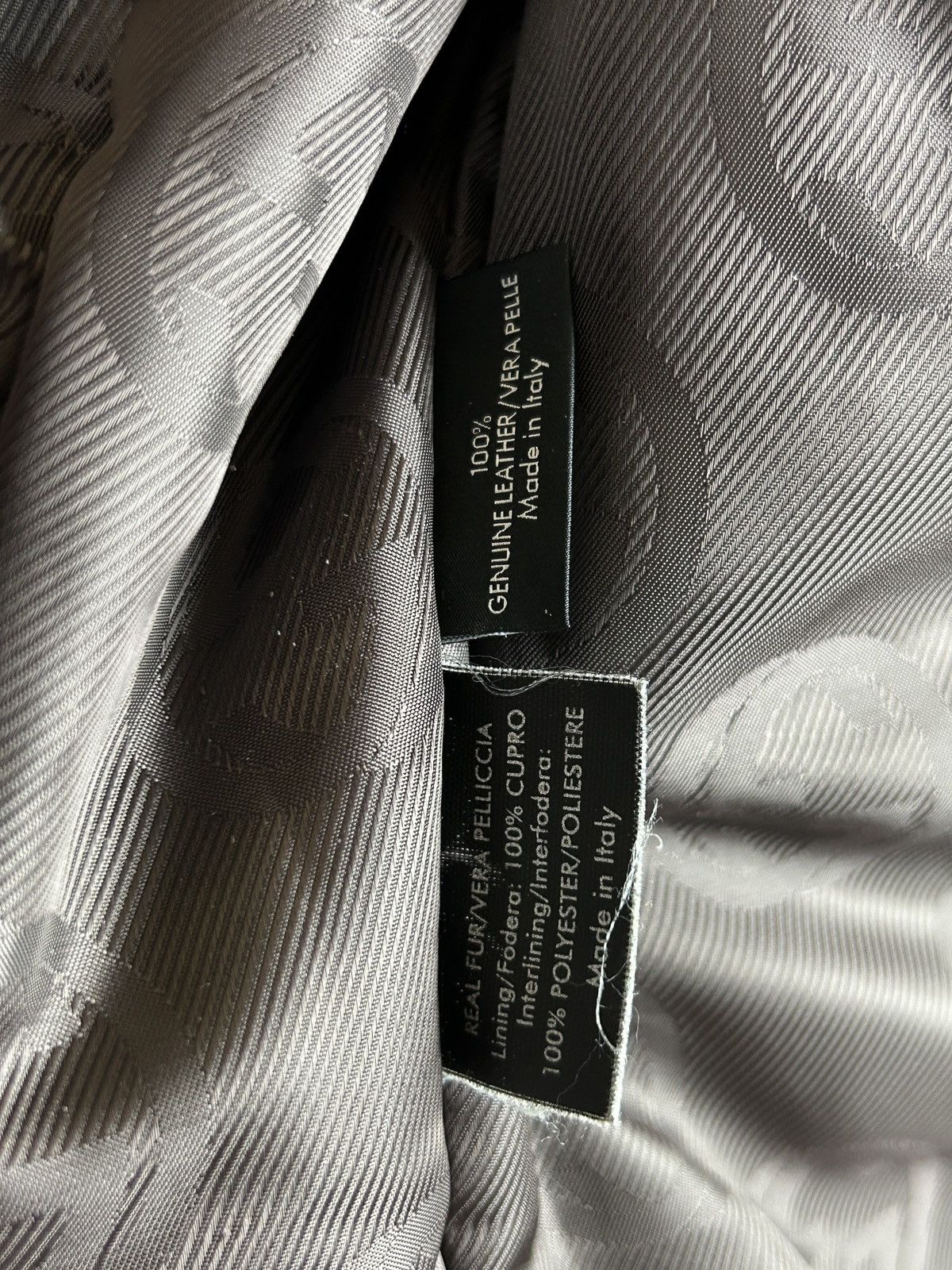 Gucci Gucci Tom Ford Brown Leather/Fur GG Leather Belt Jacket 40 Size S / US 4 / IT 40 - 21 Thumbnail