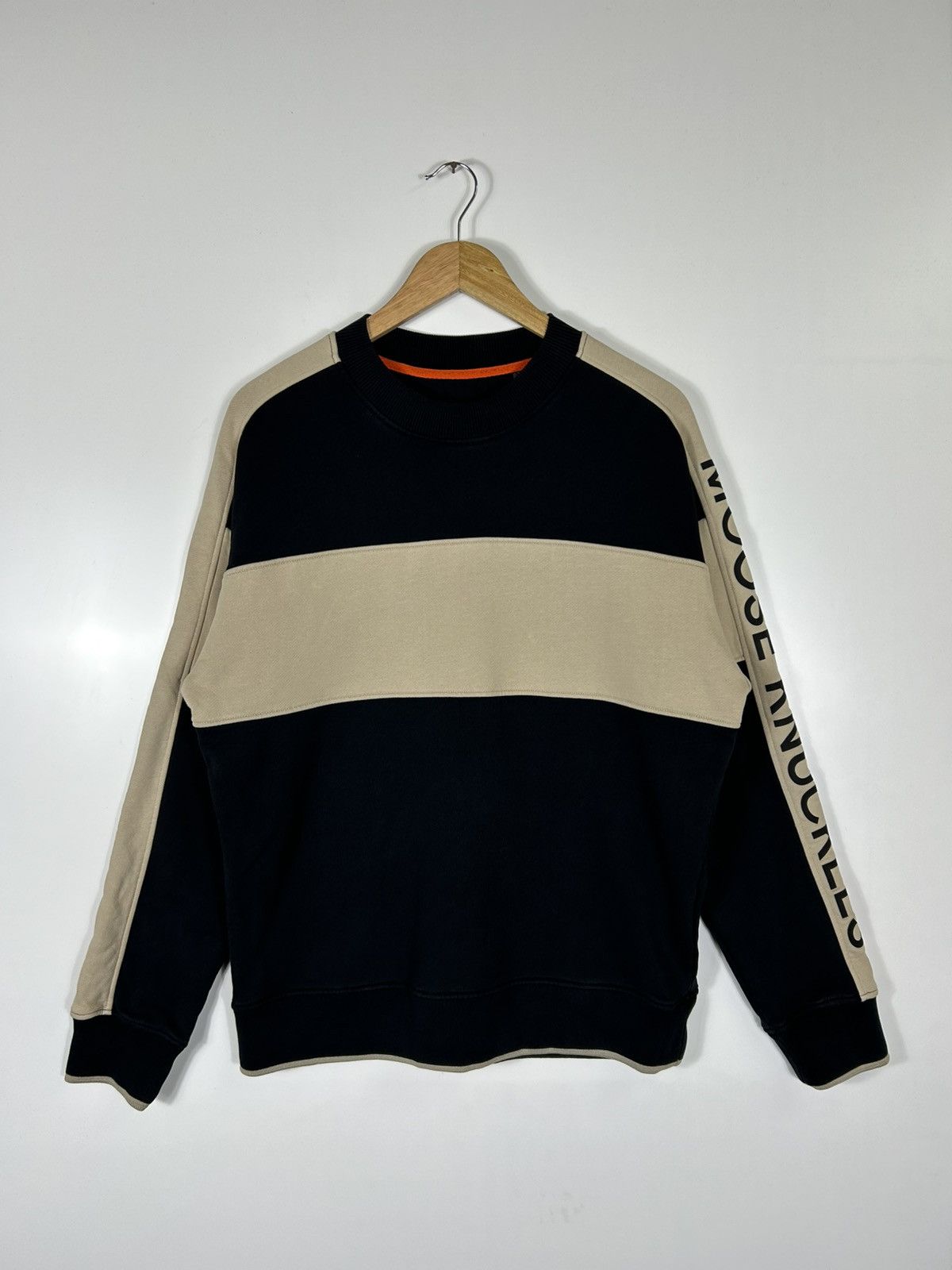 Moose Knuckles Moose Knuckles Colorblock Crewneck – Y2K Logo Sleeve Size US S / EU 44-46 / 1 - 2 Thumbnail