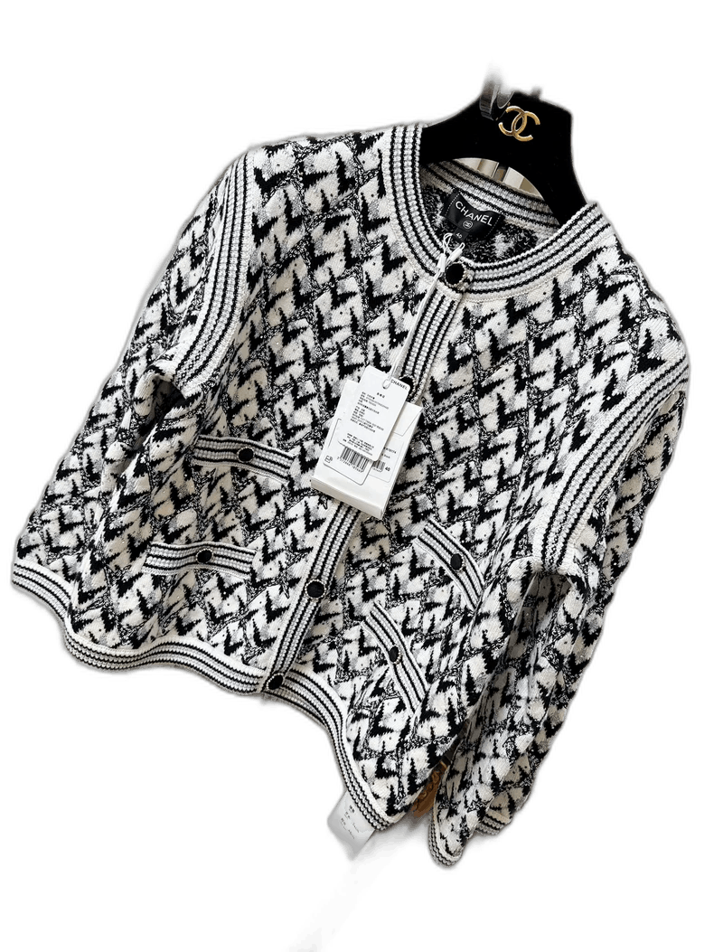 Chanel Chanel 21A Castle Knit Cardigan Size M / US 6-8 / IT 42-44 - 1 Thumbnail