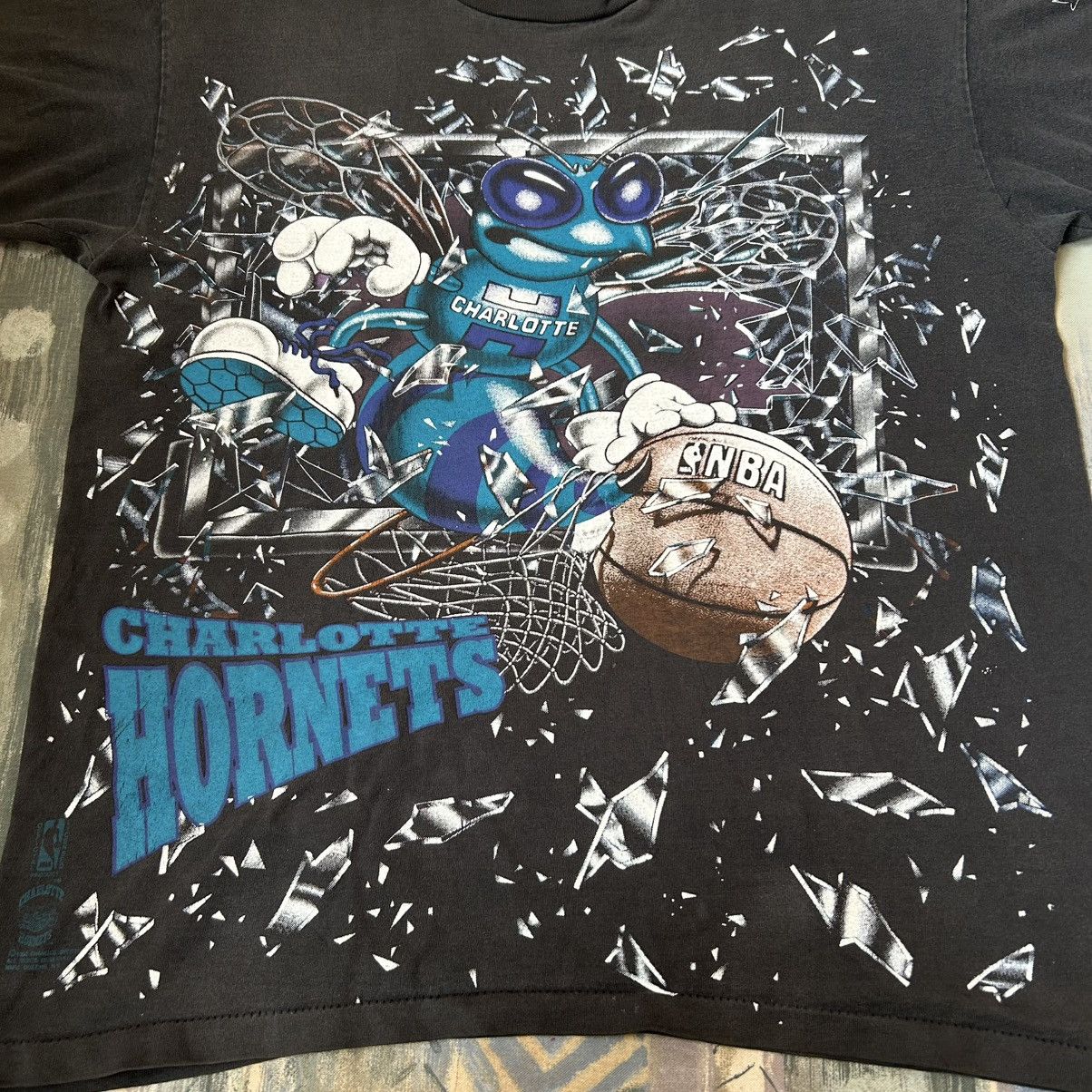 NBA × Vintage Vintage 1992 Charlotte Hornets Shattered Backboard NBA AOP Size US L / EU 52-54 / 3 - 3 Thumbnail