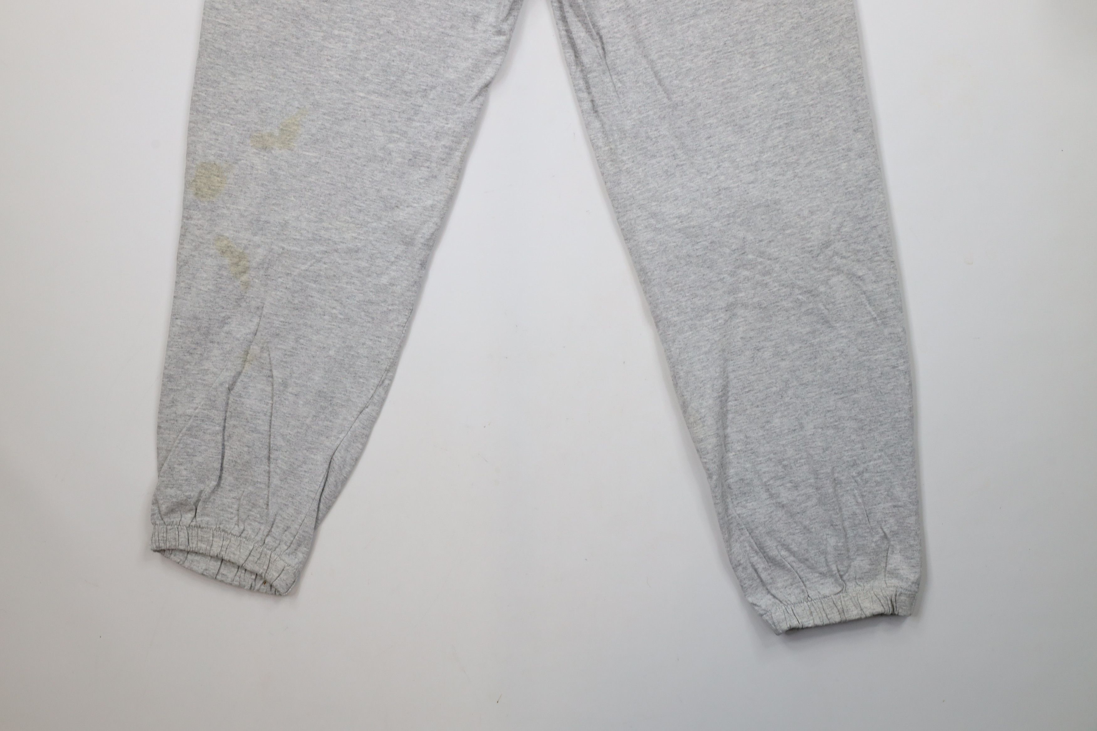 Nike × Vintage Vintage 90s Nike Spell Out Travis Scott Mini Swoosh Joggers Size US 34 / EU 50 - 14 Thumbnail