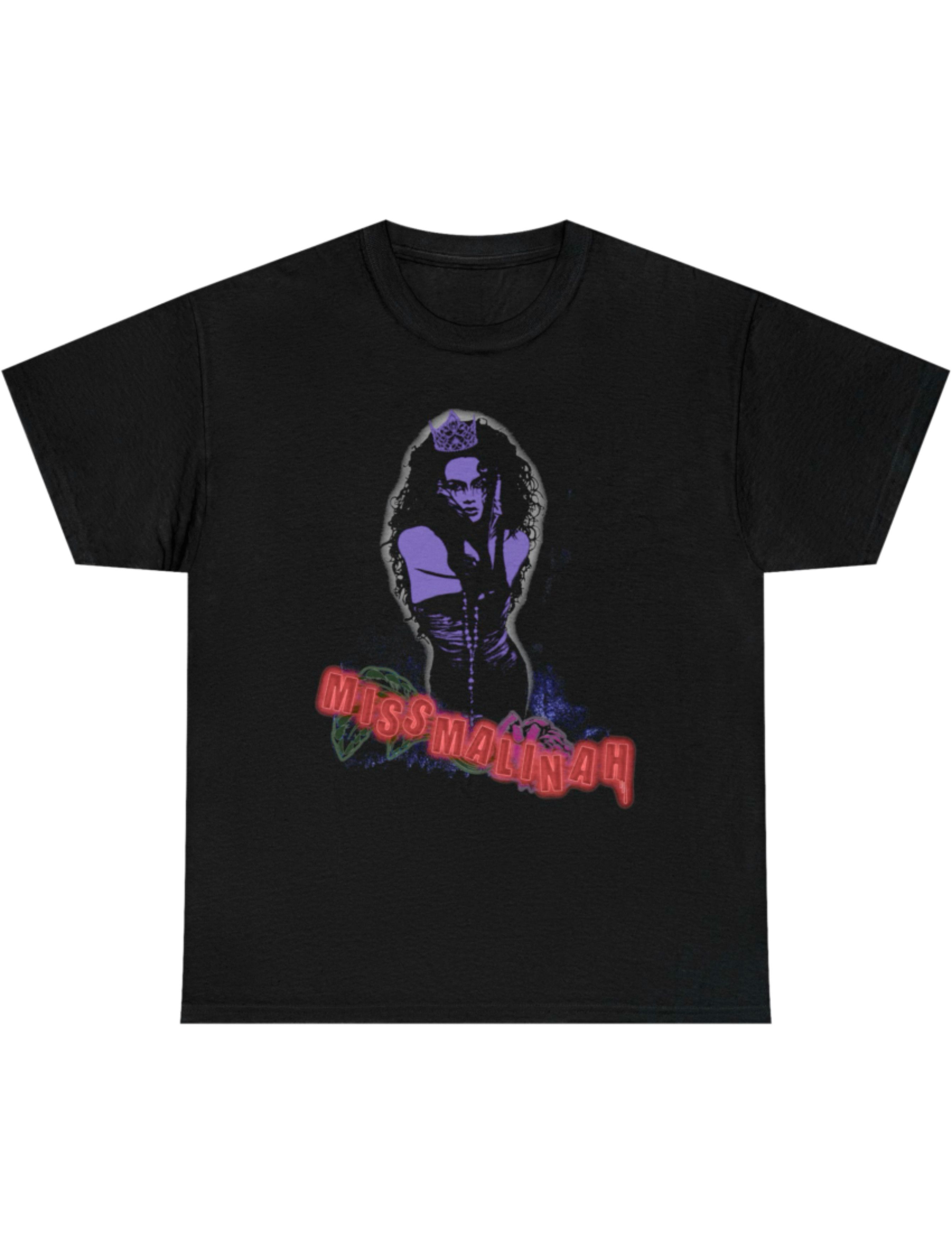 Other MISS MALINAH white & red black graphic tee Size ONE SIZE - 1 Thumbnail