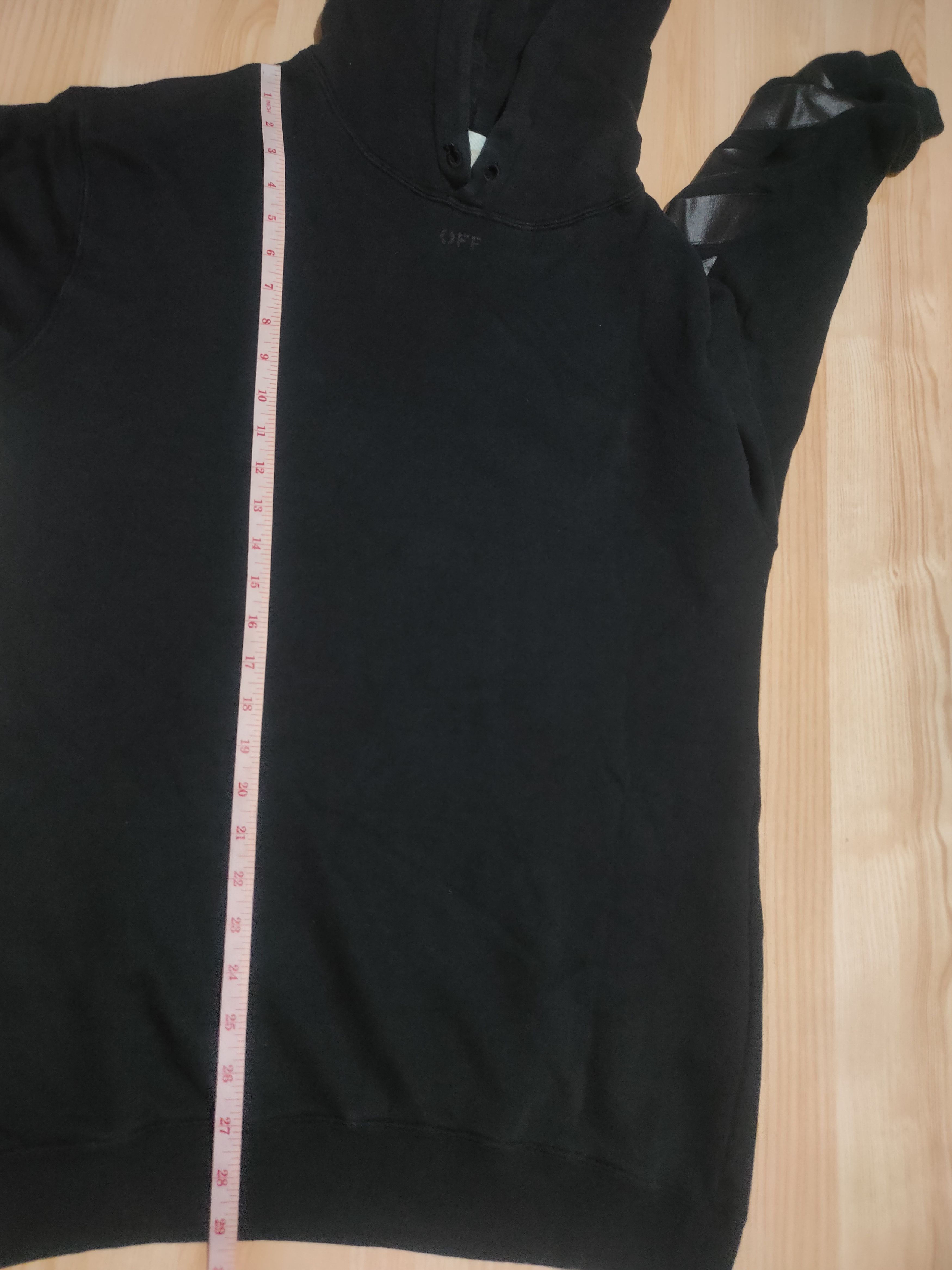 Off-White OFF-WHITE HOODIE ALL BLACK Size US M / EU 48-50 / 2 - 8 Thumbnail
