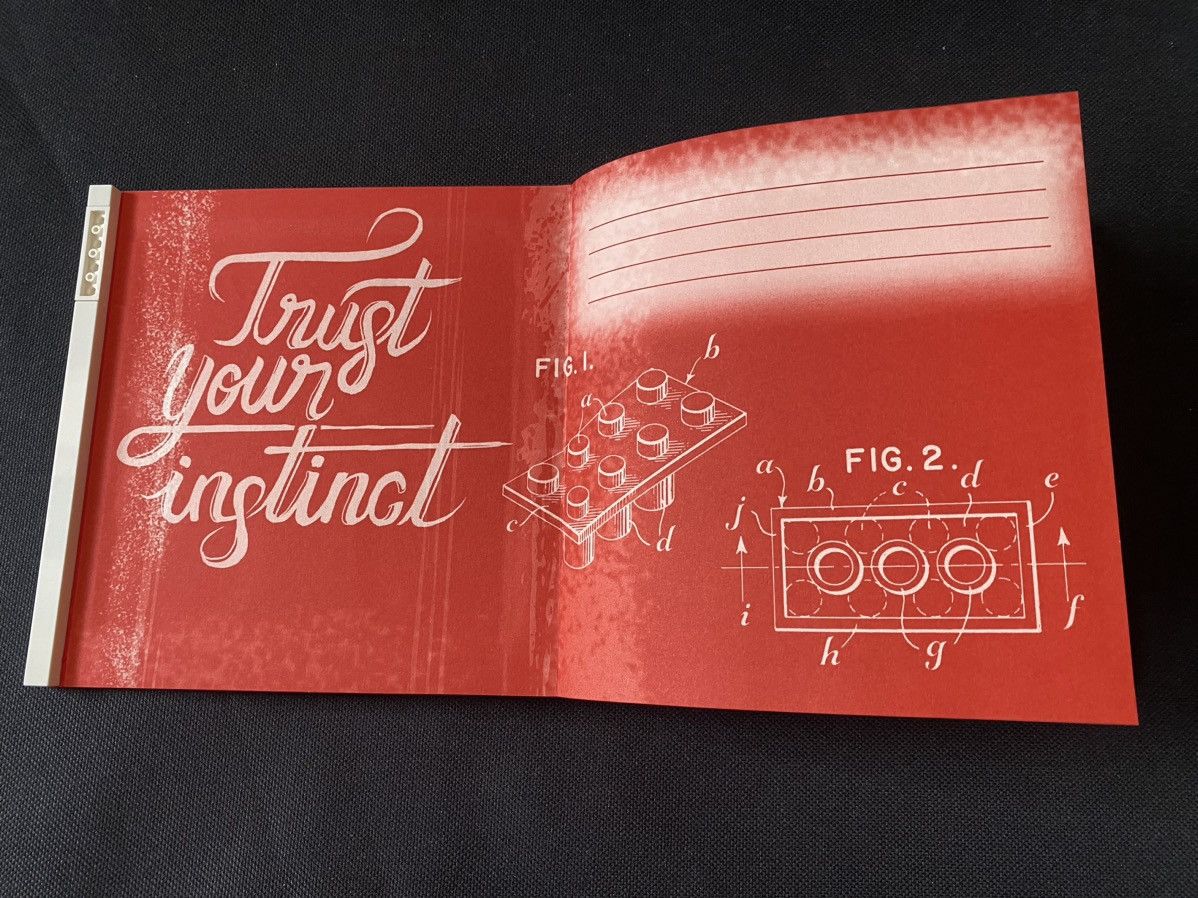 LEGO Red Lego collectors notebook rare item Size ONE SIZE - 2 Thumbnail