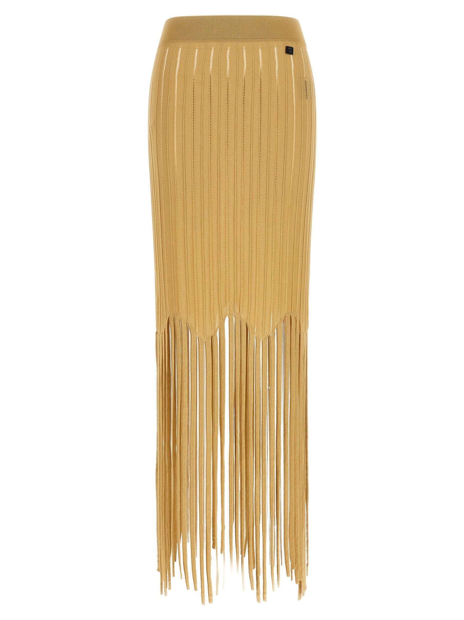 Balmain Fringed Skirt Size 25" / US 0 / IT 36 - 1 Thumbnail