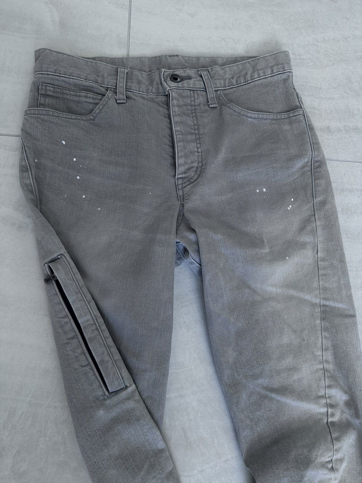 If Six Was Nine × Le Grande Bleu (L.G.B.) × Shellac SHELLAC J CUT SPIRAL DENIM ZIPPER POCKET Size US 30 / EU 46 - 13 Thumbnail