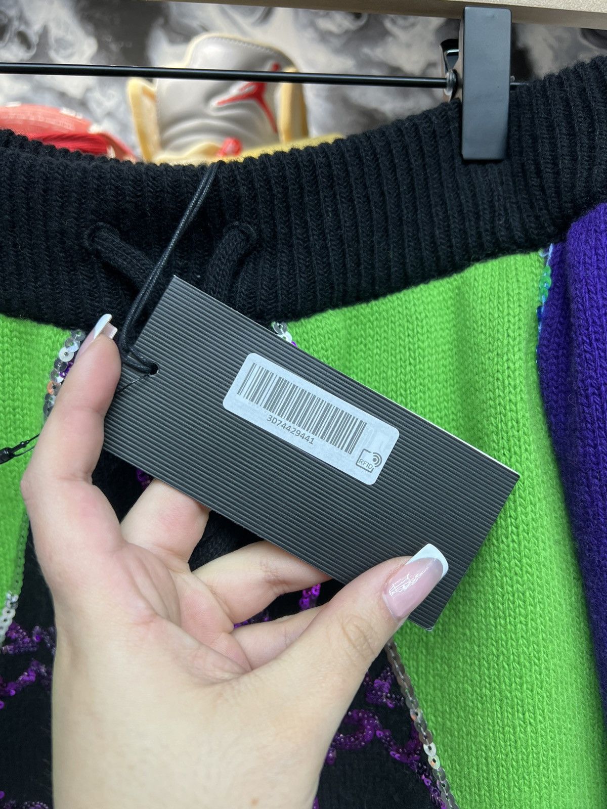 Gucci Gucci sequin wool sweatpants Size 27" / US 4 / IT 40 - 5 Thumbnail
