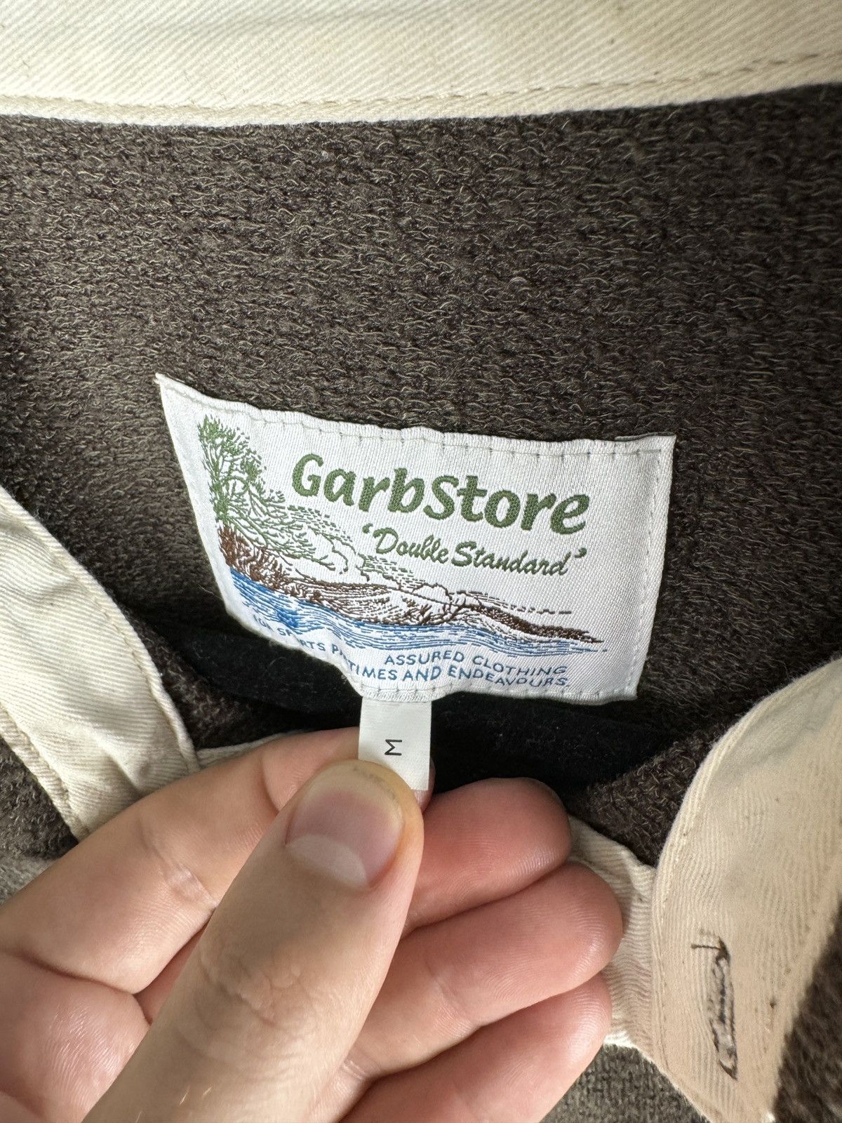 Flannel × Garbstore Garbstore double standard side front pocket flannel shirt Size US M / EU 48-50 / 2 - 11 Thumbnail