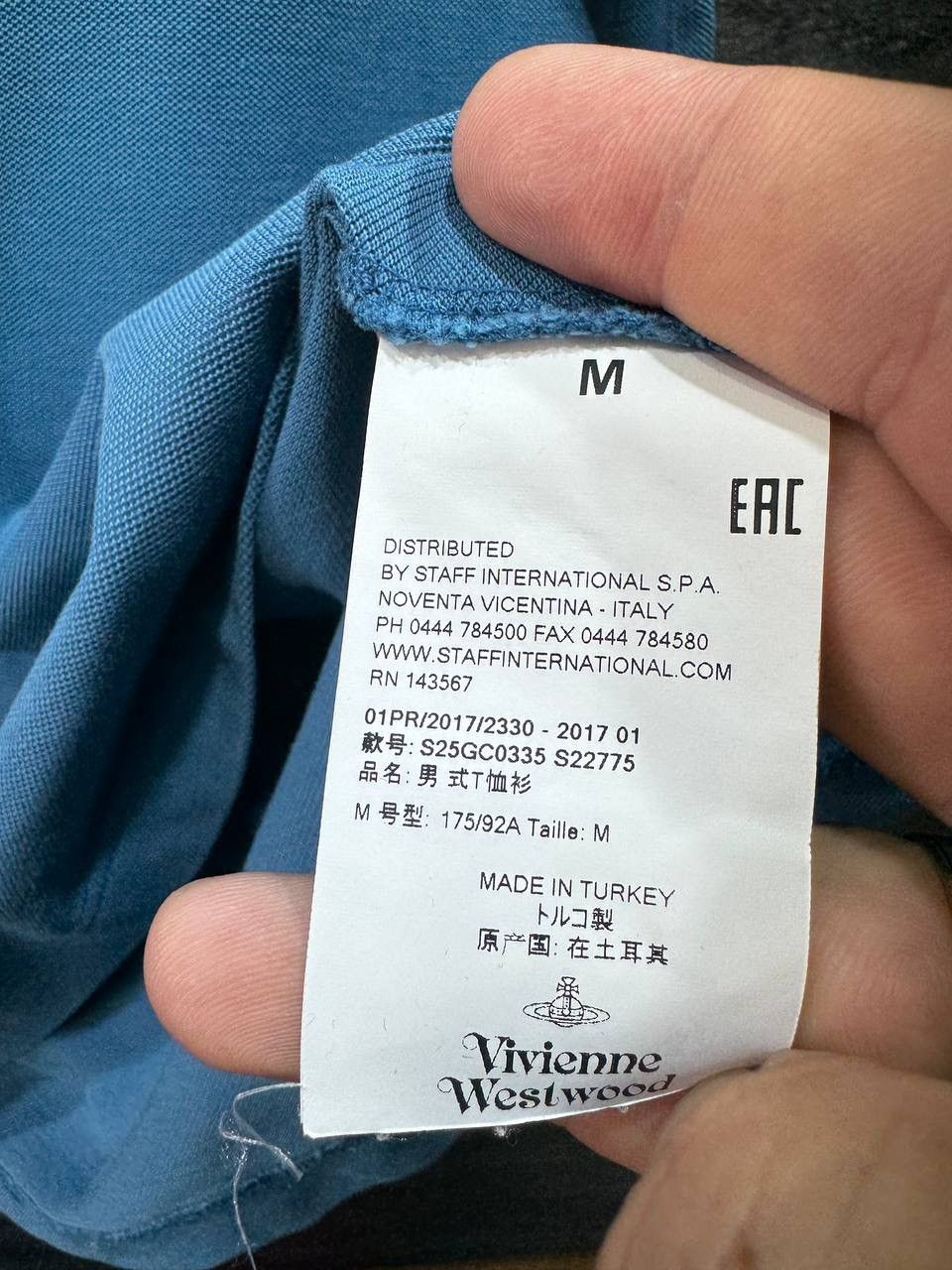 Vivienne Westwood Vivienne Westwood Polo Shirt Mini Logo Orb Size US M / EU 48-50 / 2 - 9 Thumbnail