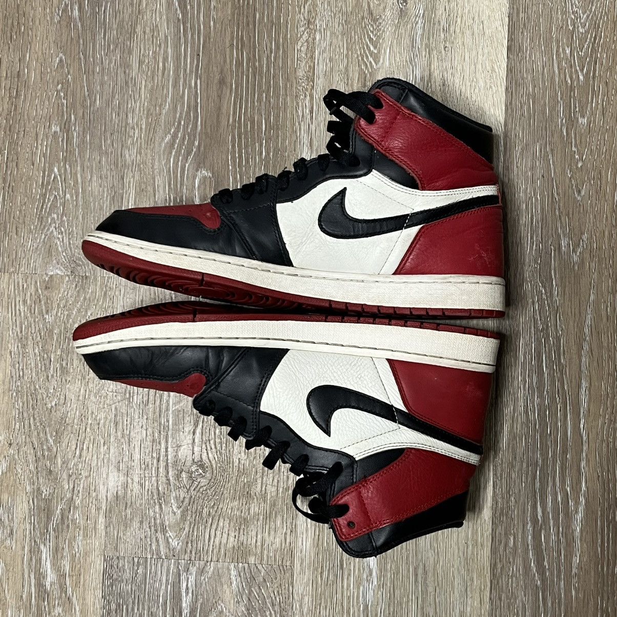 Jordan Brand × Vintage 2017 bred toe jordan 1 Size US 11.5 / EU 44-45 - 3 Thumbnail