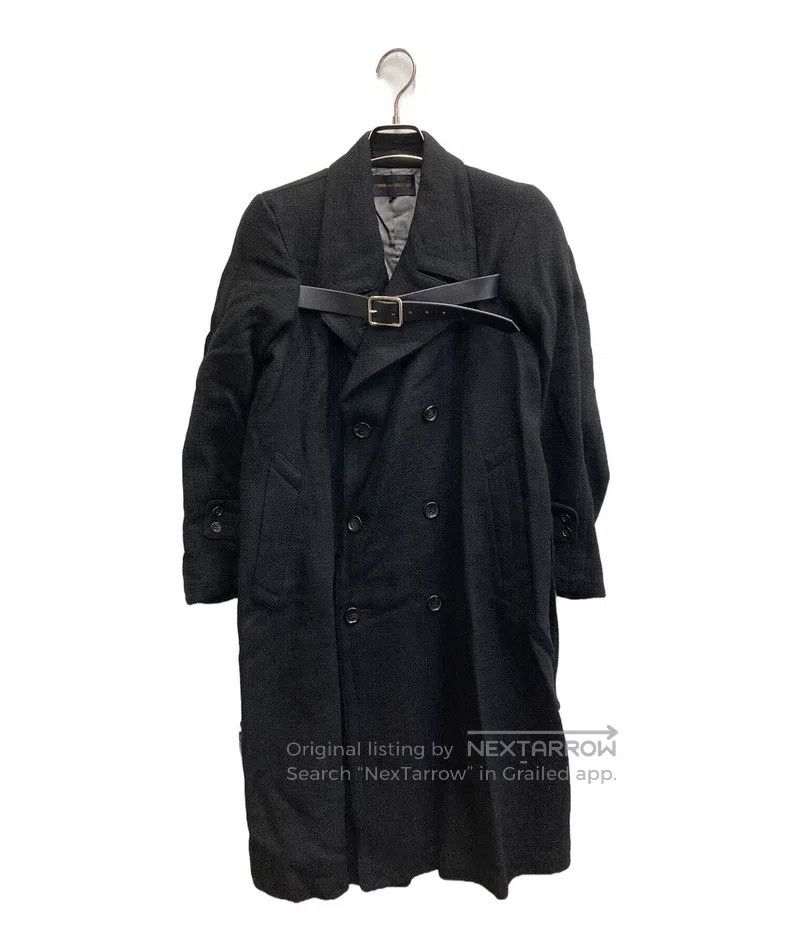 Comme des Garcons Comme des Garcons Belted Woolen Coat Size S / US 4 / IT 40 - 2 Thumbnail