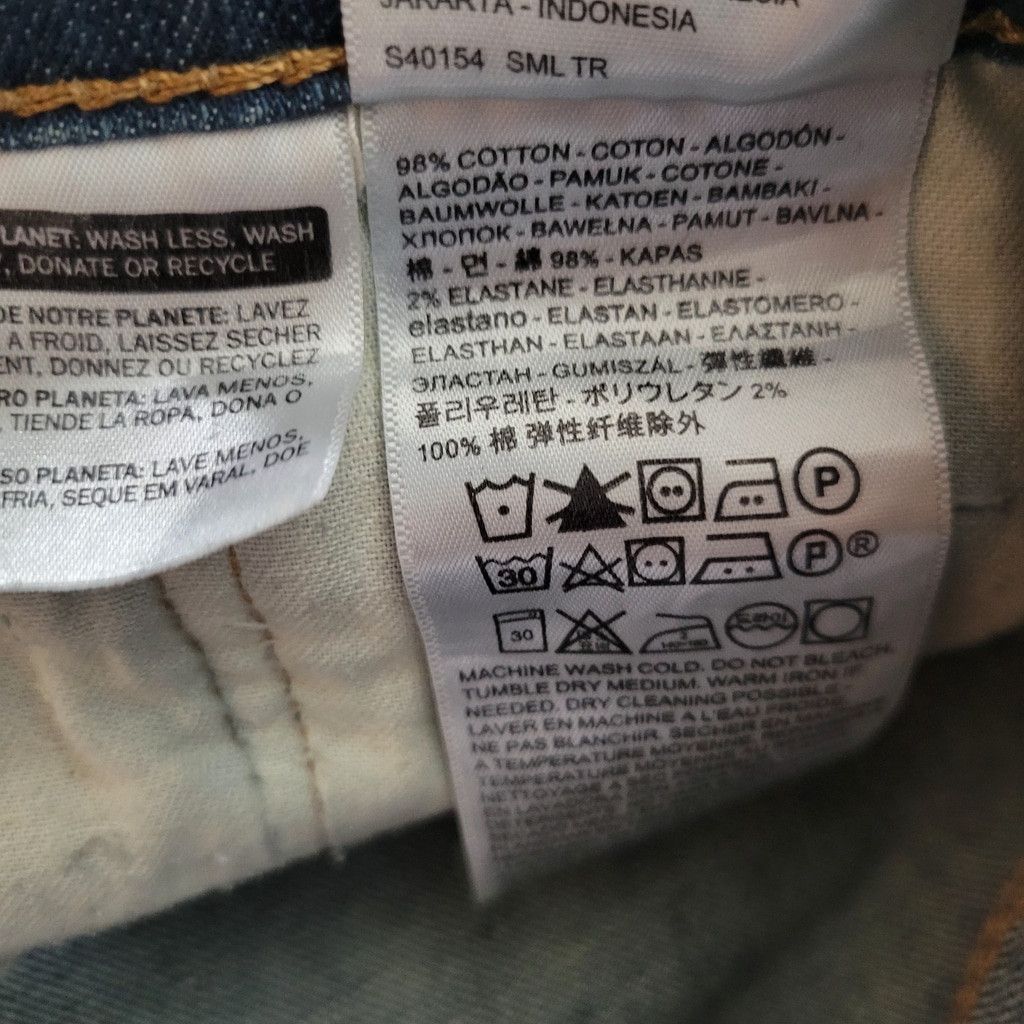 Levi's Levi's 502 Slim-Fit Blue Jeans Size 34/32 Men's Excellent Size US 34 / EU 50 - 9 Thumbnail