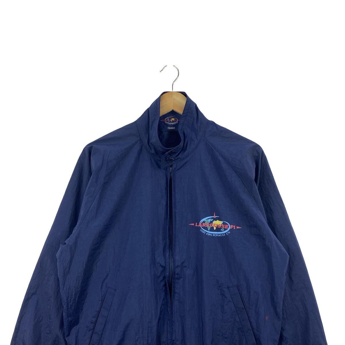 Vintage Vintage LARROUSSE F1 France Formula One Racing Windbreaker Size US XXL / EU 58 / 5 - 2 Thumbnail