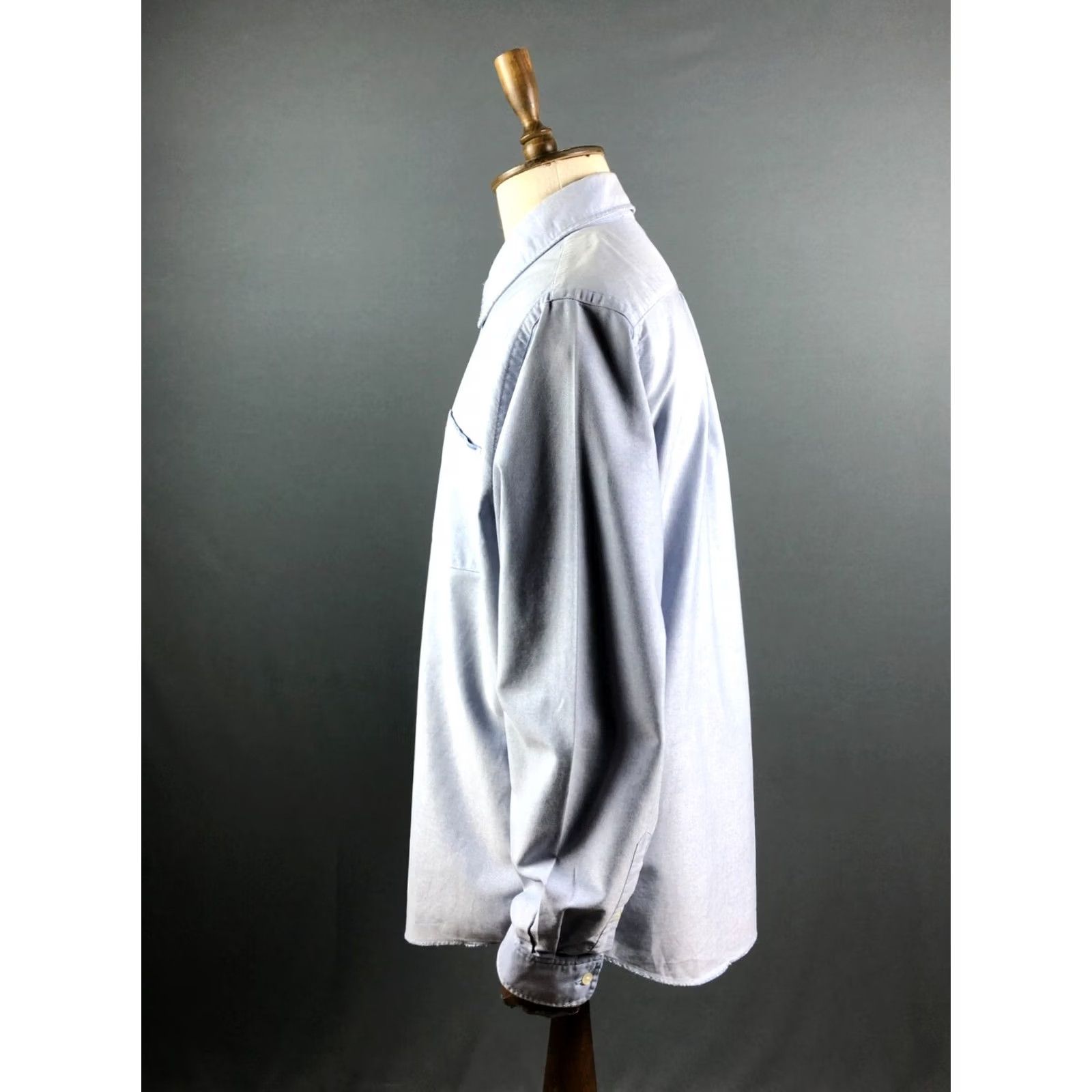 Ralph Lauren Ralph Lauren Jeans Company Shirt Men XL Cotton Blue USA Flag Button-Down Collared Long Sleeve with Left Chest Pocket Logo Size US XL / EU 56 / 4 - 2 Thumbnail