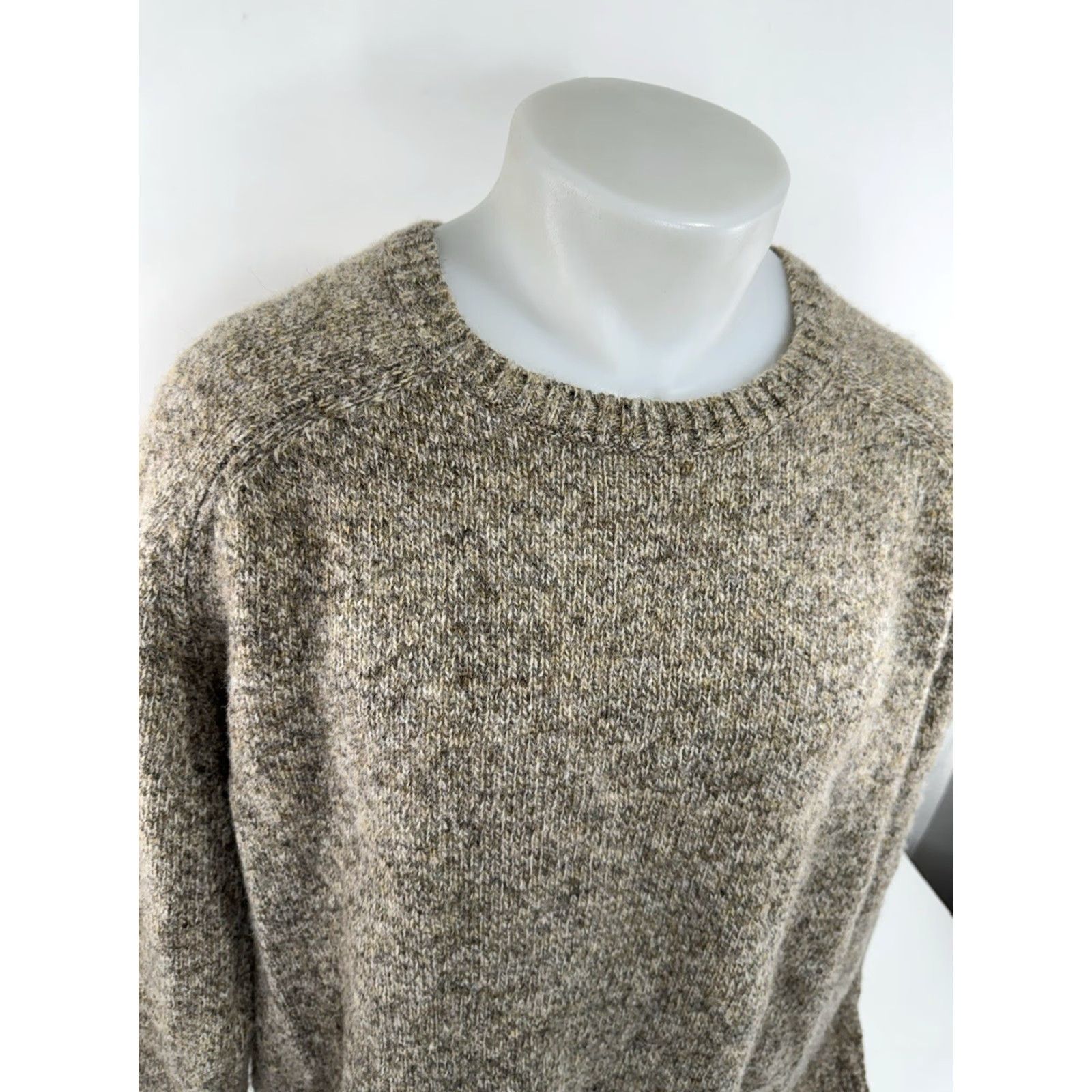 CO BEST MADE CO Sweater 2XL Wool Knit Pullover Mens Brown 100% Wool Vintage Style Pullover Mens Size US XXL / EU 58 / 5 - 3 Thumbnail