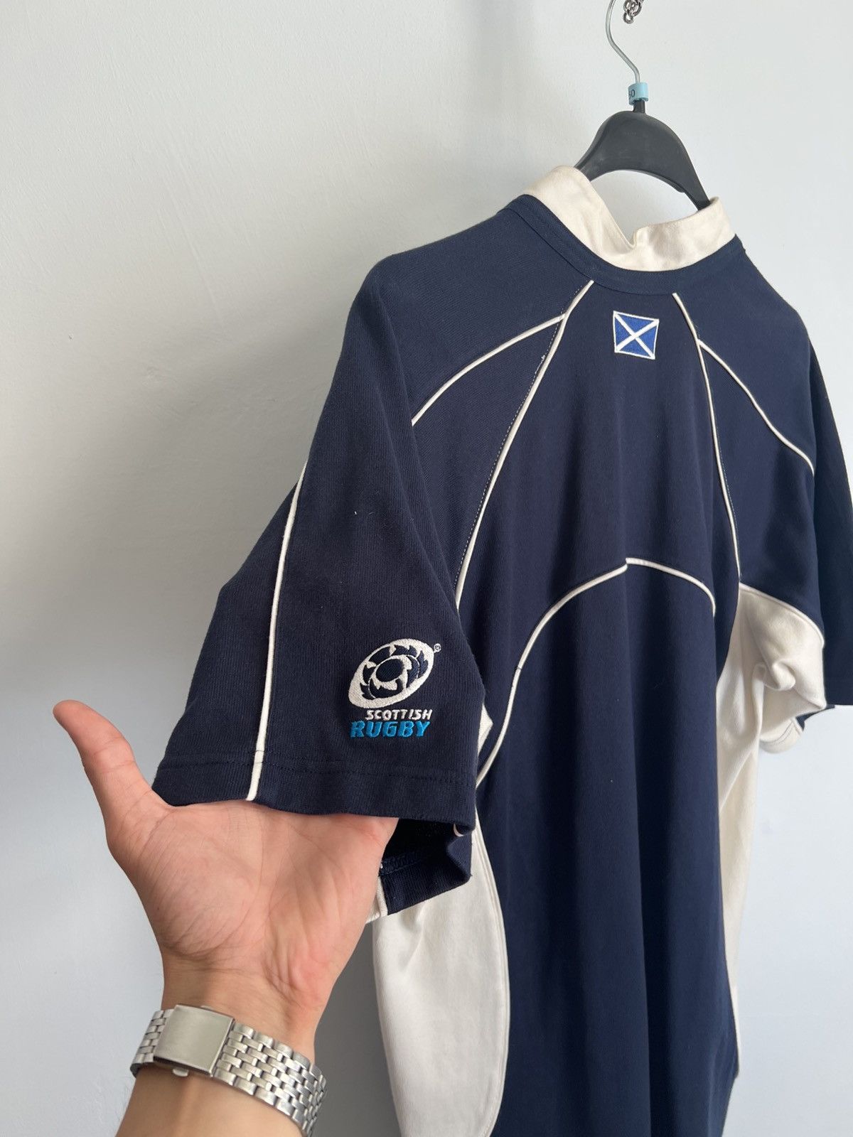 Canterbury of New Zealand Vintage Scotland Rugby Shirt 2008 Jersey Canterbury Murray Size US M / EU 48-50 / 2 - 3 Thumbnail