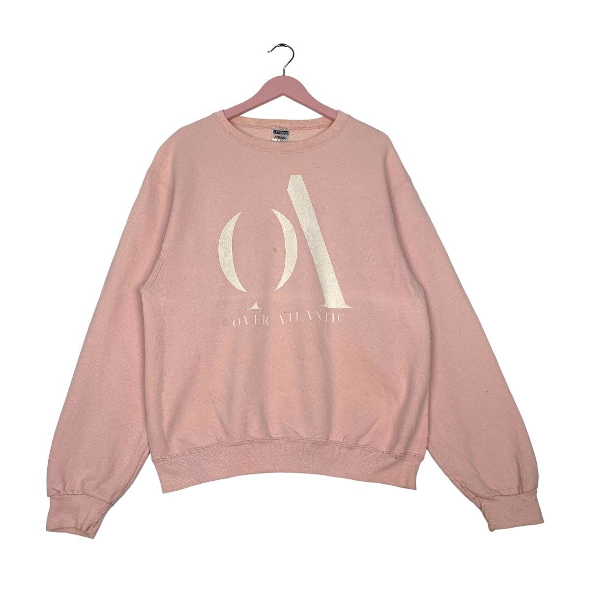 Jerzees Over Atlantic Sweatshirt Crewneck Size M / US 6-8 / IT 42-44 - 1 Thumbnail