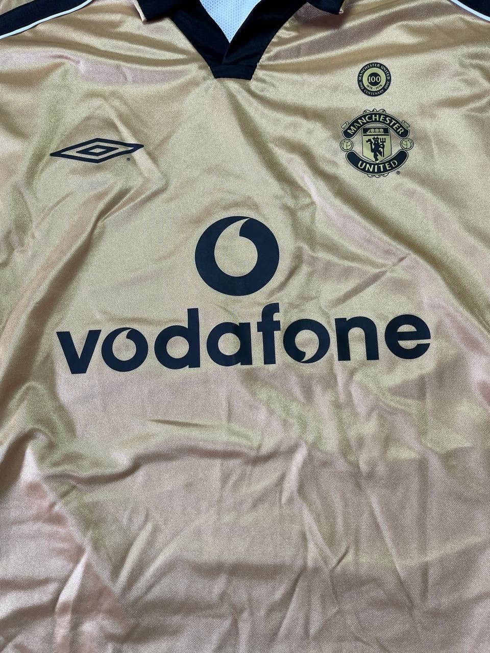 Umbro 2001/02 Manchester United Umbro Reversible Centenary Shirt Size US M / EU 48-50 / 2 - 3 Thumbnail