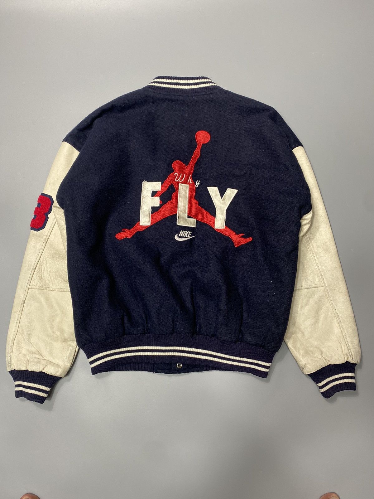 Jordan Brand 1995 Letterman Varsity Jordan- Why Fly Size US M / EU 48-50 / 2 - 1 Thumbnail