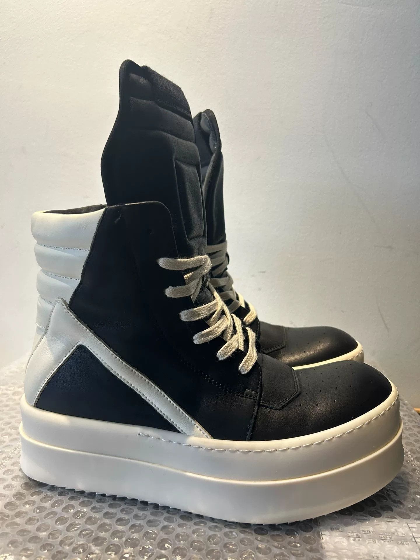 Rick Owens Rick Owens Thick Low Triangle Sneakers Size US 6 / EU 39 - 1 Thumbnail